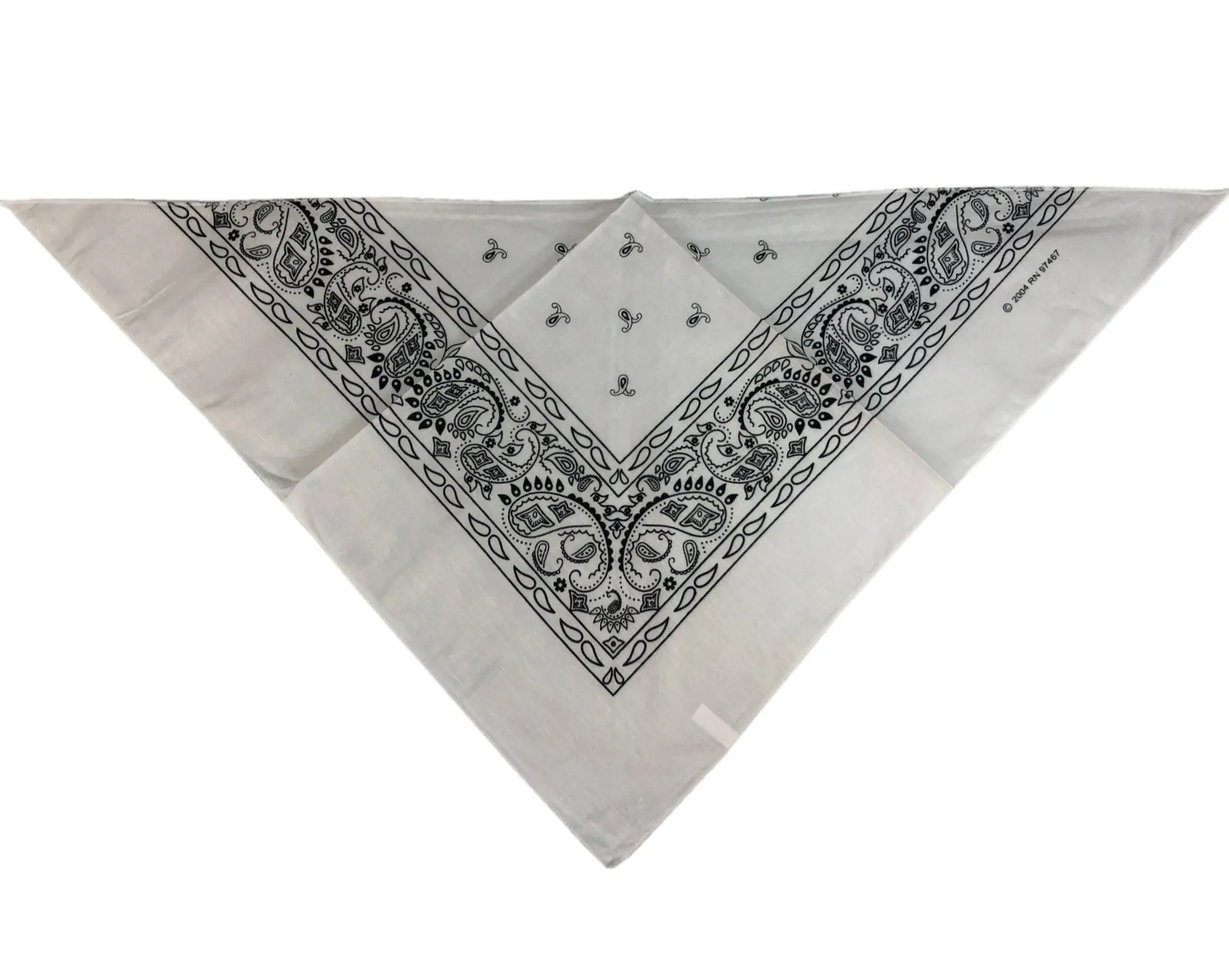 120 ct Triangle 100% Cotton Bandana - Pack of 120