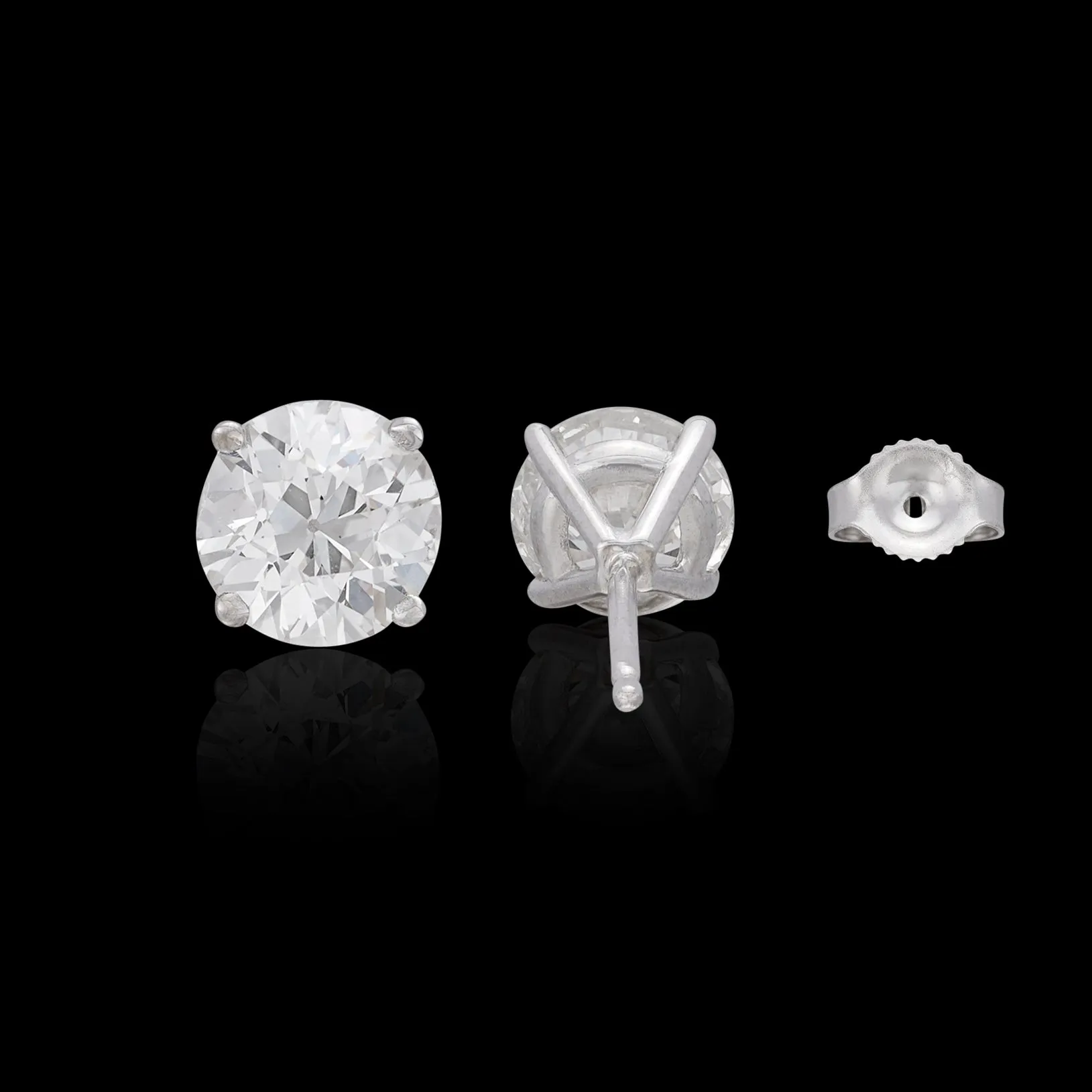 1.52-cts. Diamond Stud Earrings