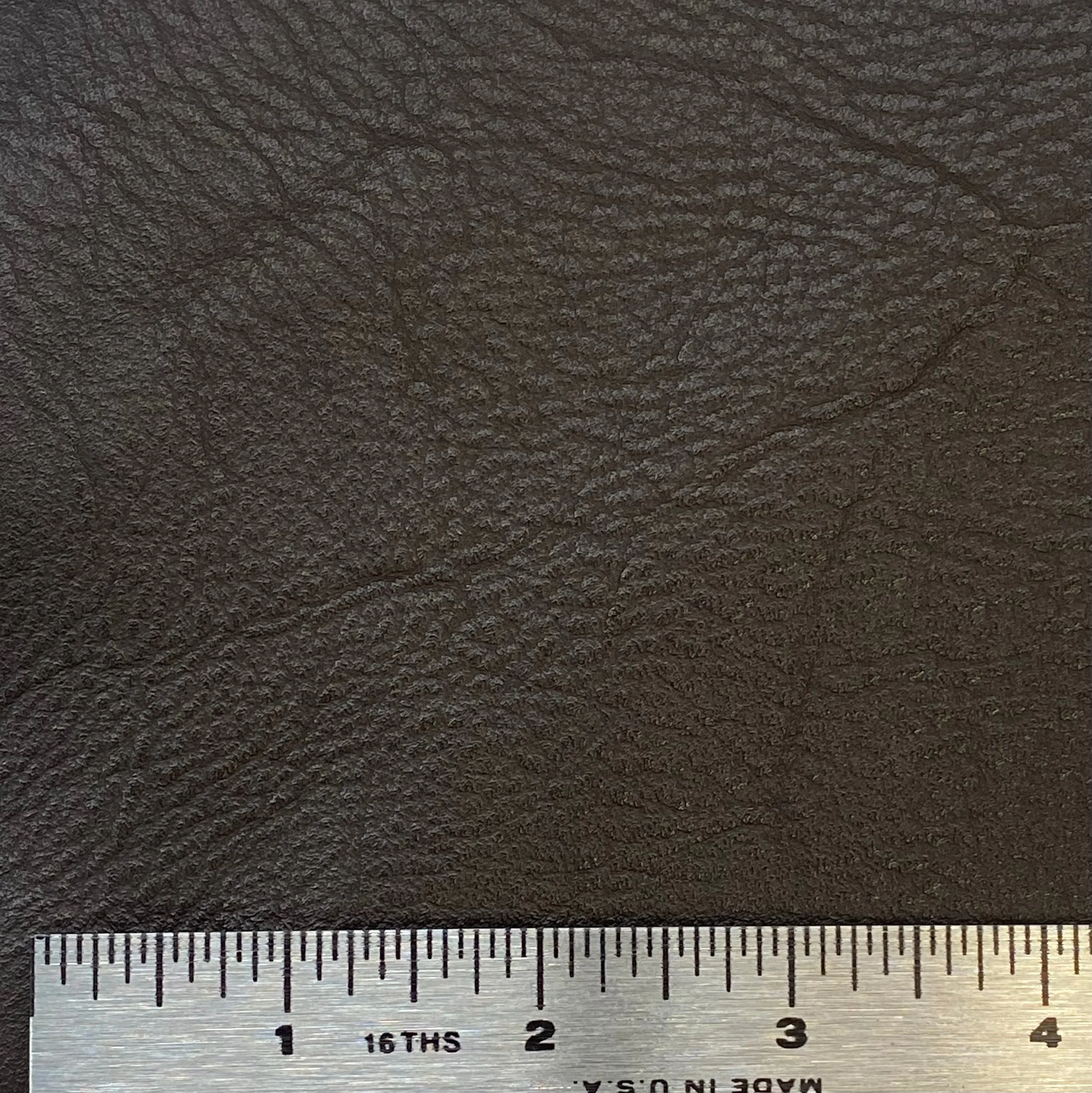 4oz (1.7mm) Cow Leather - Dark Brown (per square foot)