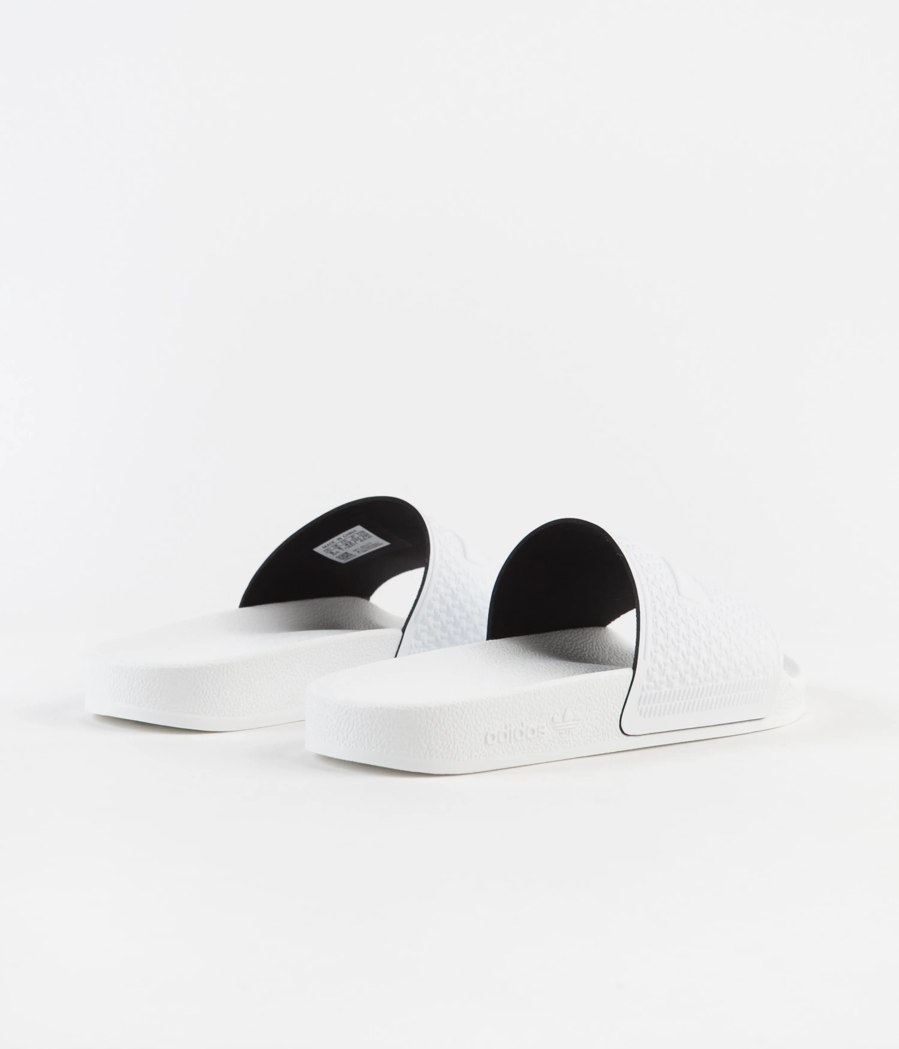 Adidas Shmoofoil Slides - FTWR White / FTWR White / FTWR White