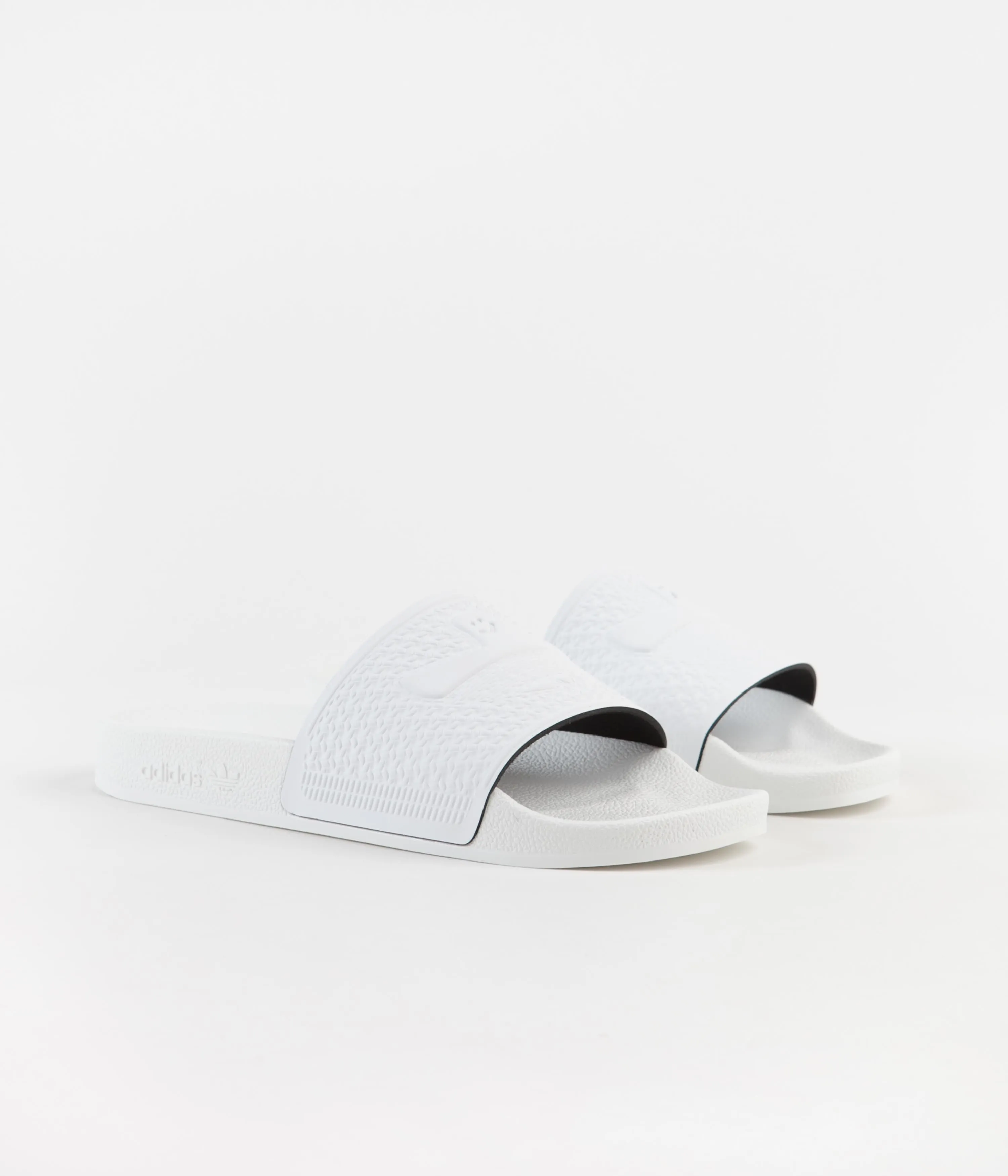 Adidas Shmoofoil Slides - FTWR White / FTWR White / FTWR White