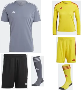 ADIDAS TIRO 23 PREMIUM SS KIT BUNDLE TEAM ONIX WHITE