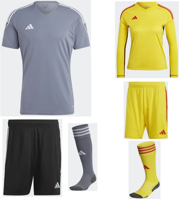 ADIDAS TIRO 23 PREMIUM SS KIT BUNDLE TEAM ONIX WHITE