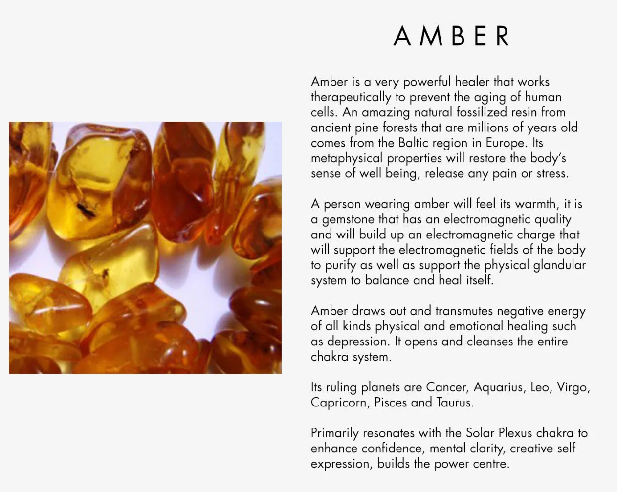 Amber Rings