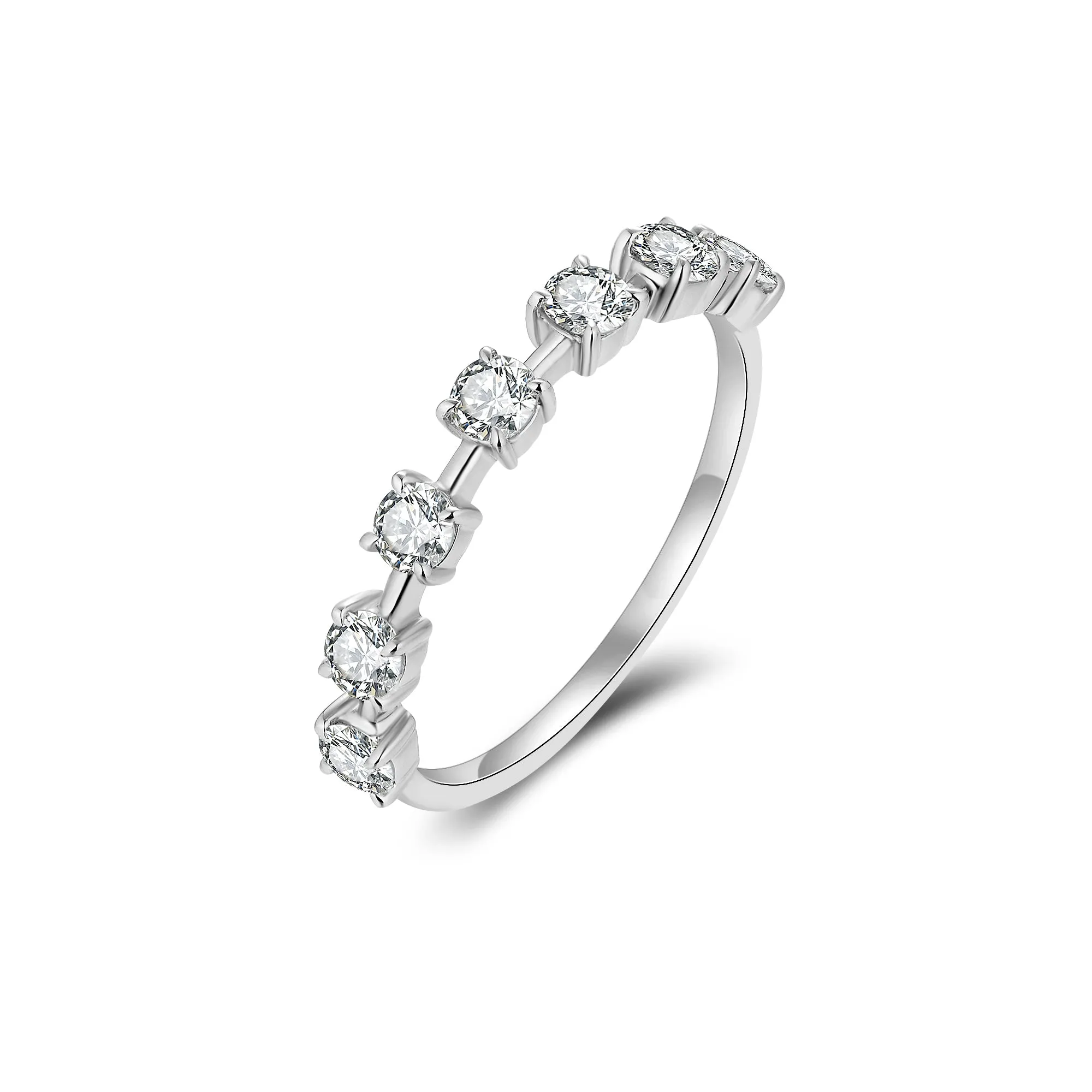 Big Diamond Dainty Ring