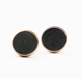 Black Concrete Studs