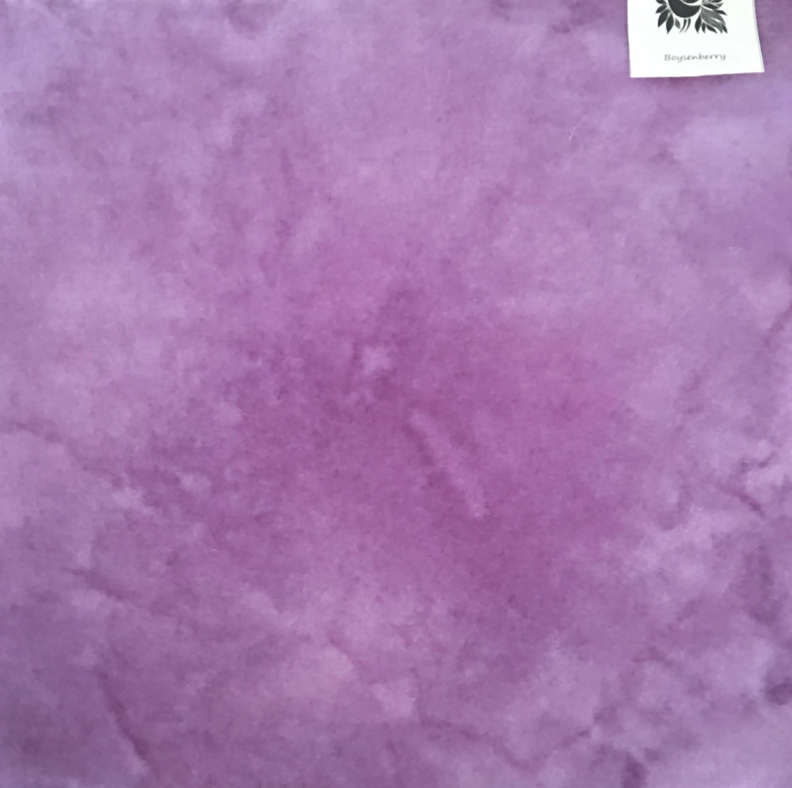 BOYSENBERRY Hand Dyed HALF YARD Wool Fabric for Wool Applique and Rug Hooking