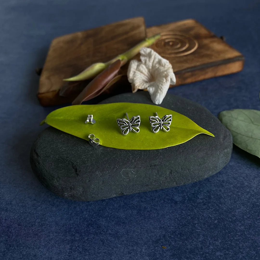 Butterfly Ear Studs