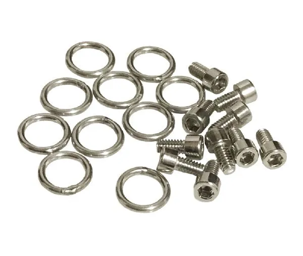 Cajun Slide Rings Silver