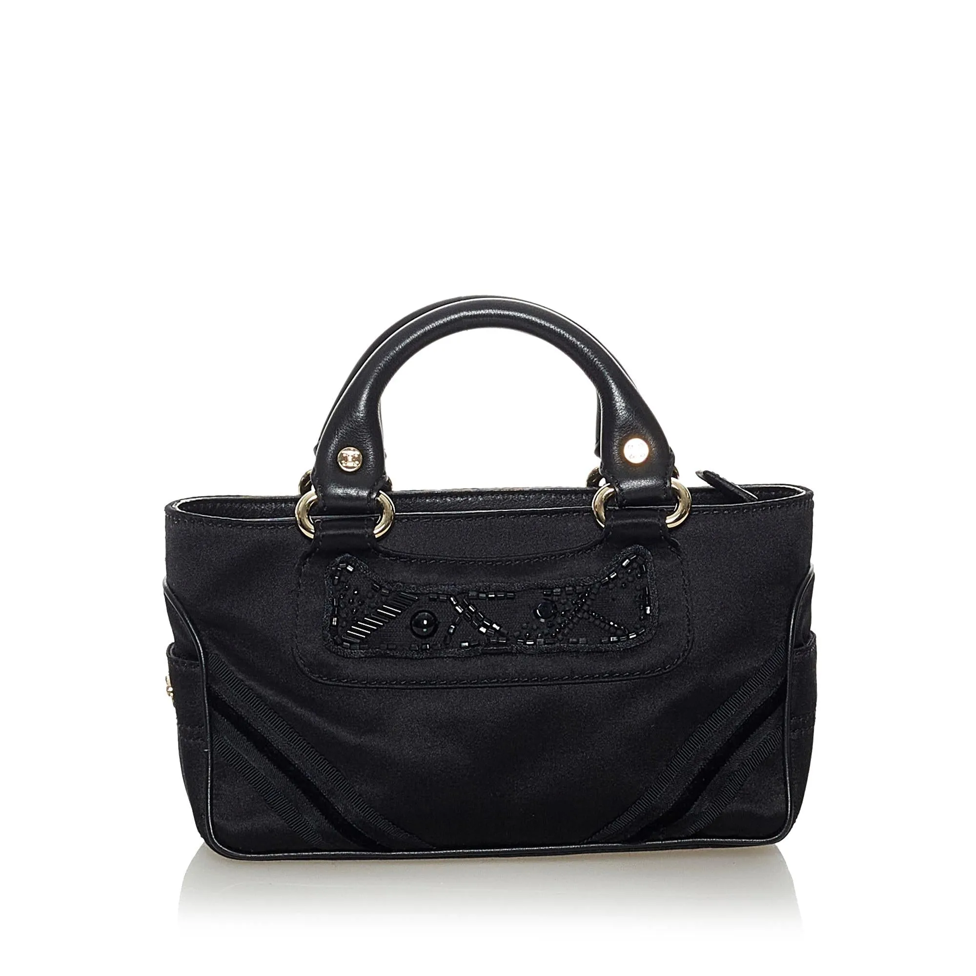 Celine Boogie Canvas Handbag (SHG-28170)