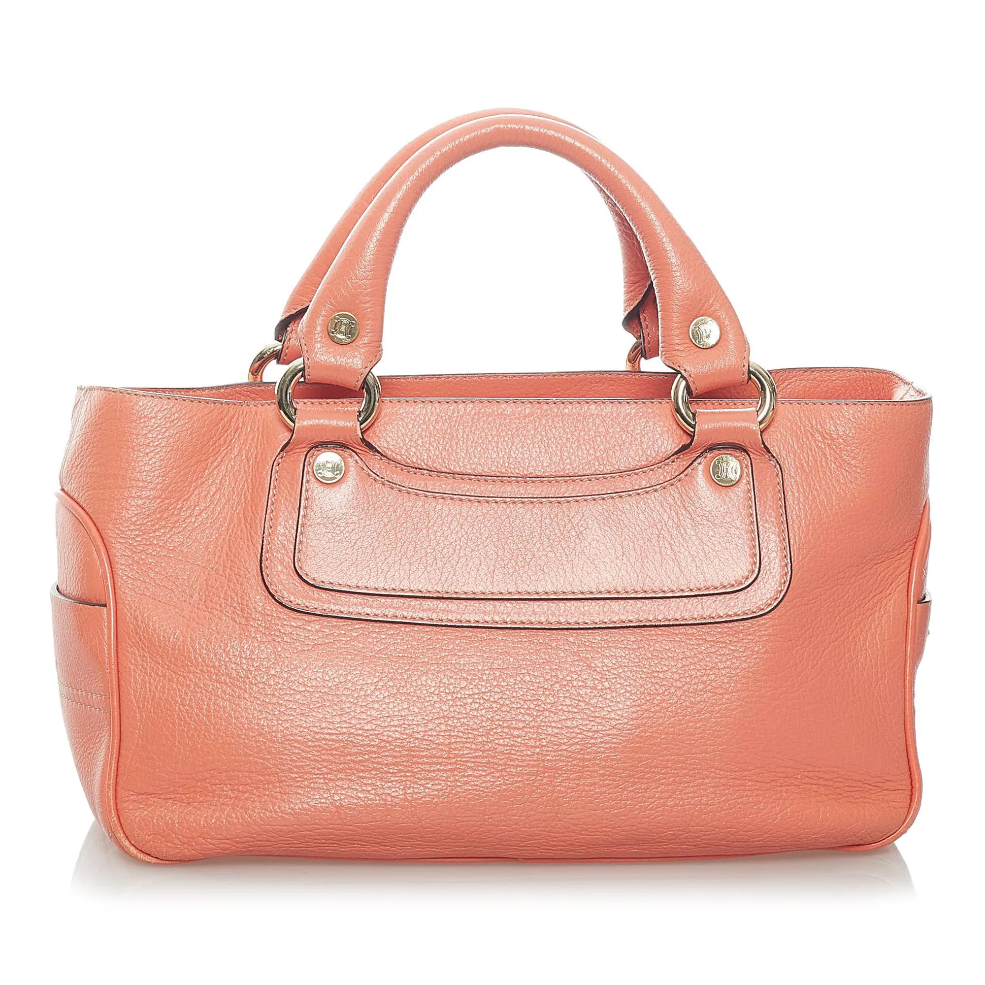 Celine Boogie Leather Handbag (SHG-Pv37Zr)