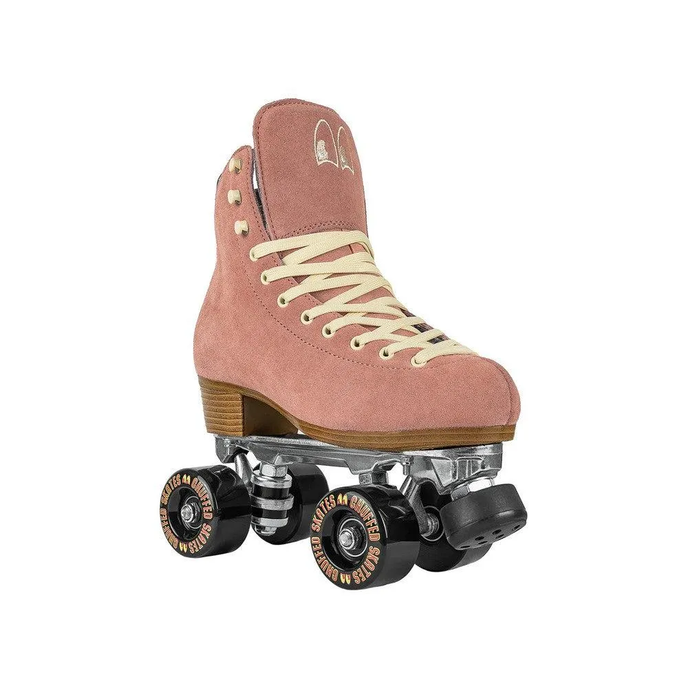 Chuffed Wanderer Peach Pink Roller Skates