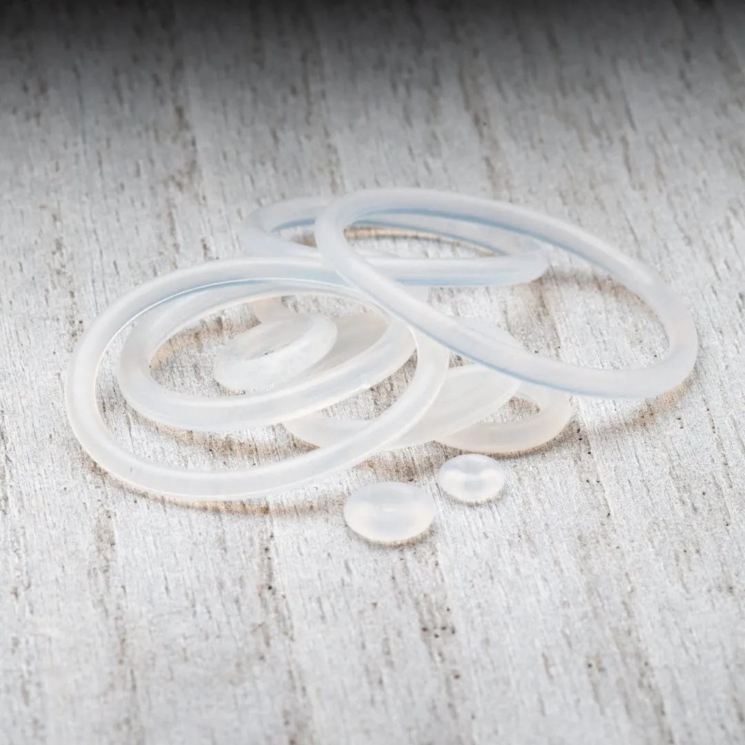 Clear Silicone O-Rings