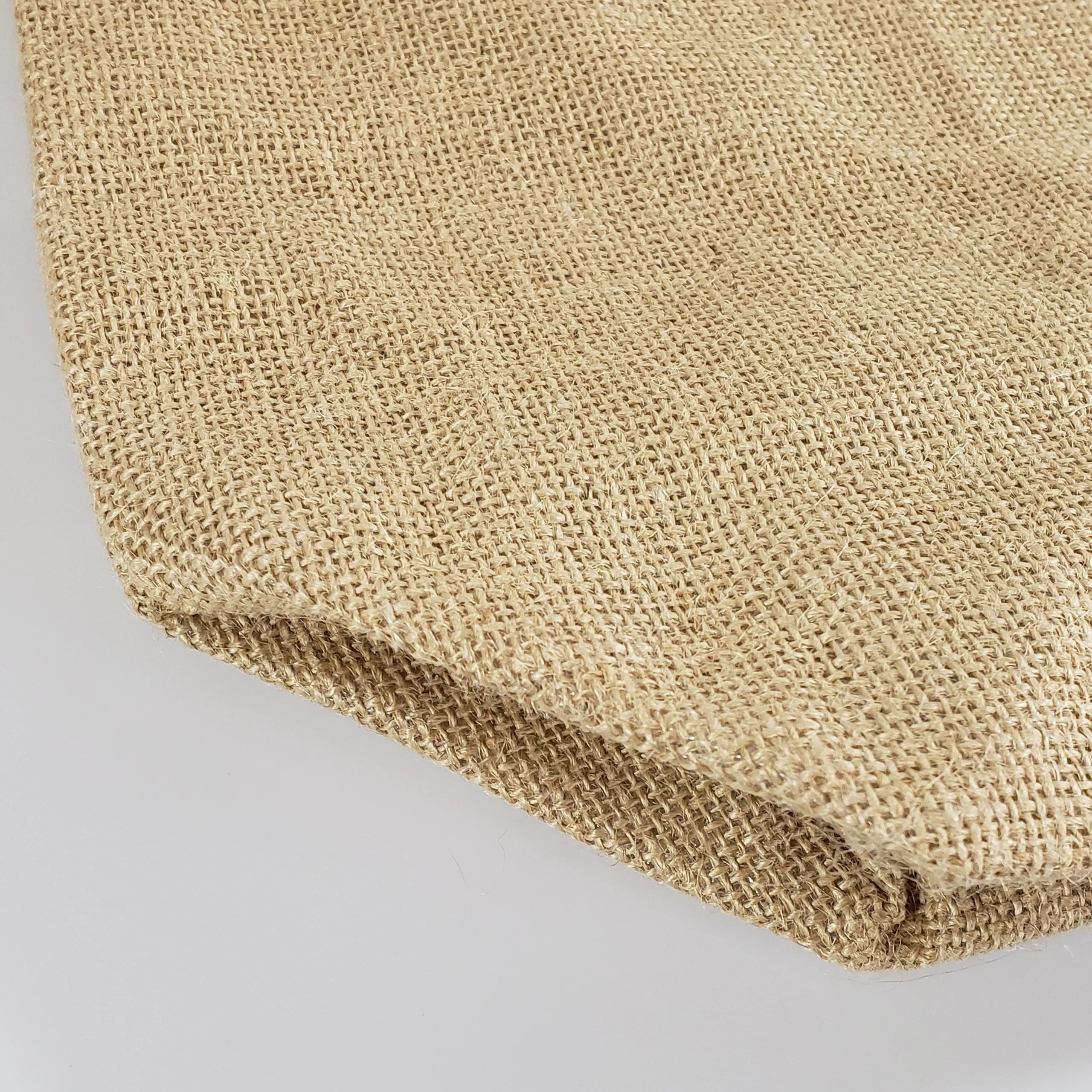 Daily Use Deluxe Jute Burlap Tote Bags with Cotton Interior- TJ894