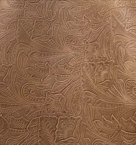 Denver Tan Embossed Leather