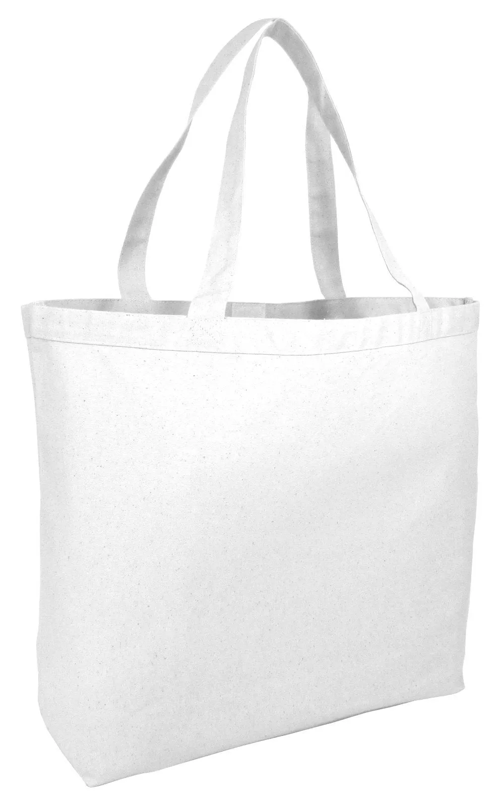 Extra-Large Heavy Canvas Tote Bags with Hook and Loop Closure