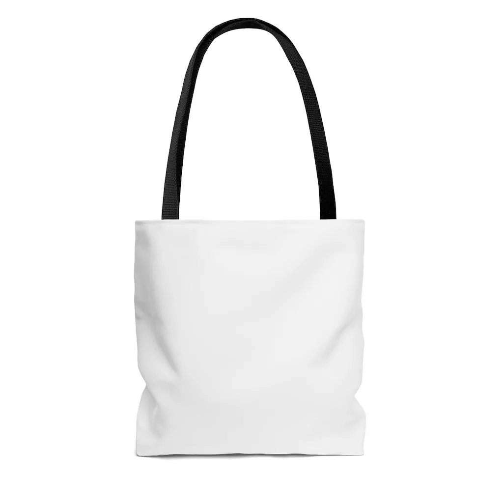 Fashion accessories print tote bag