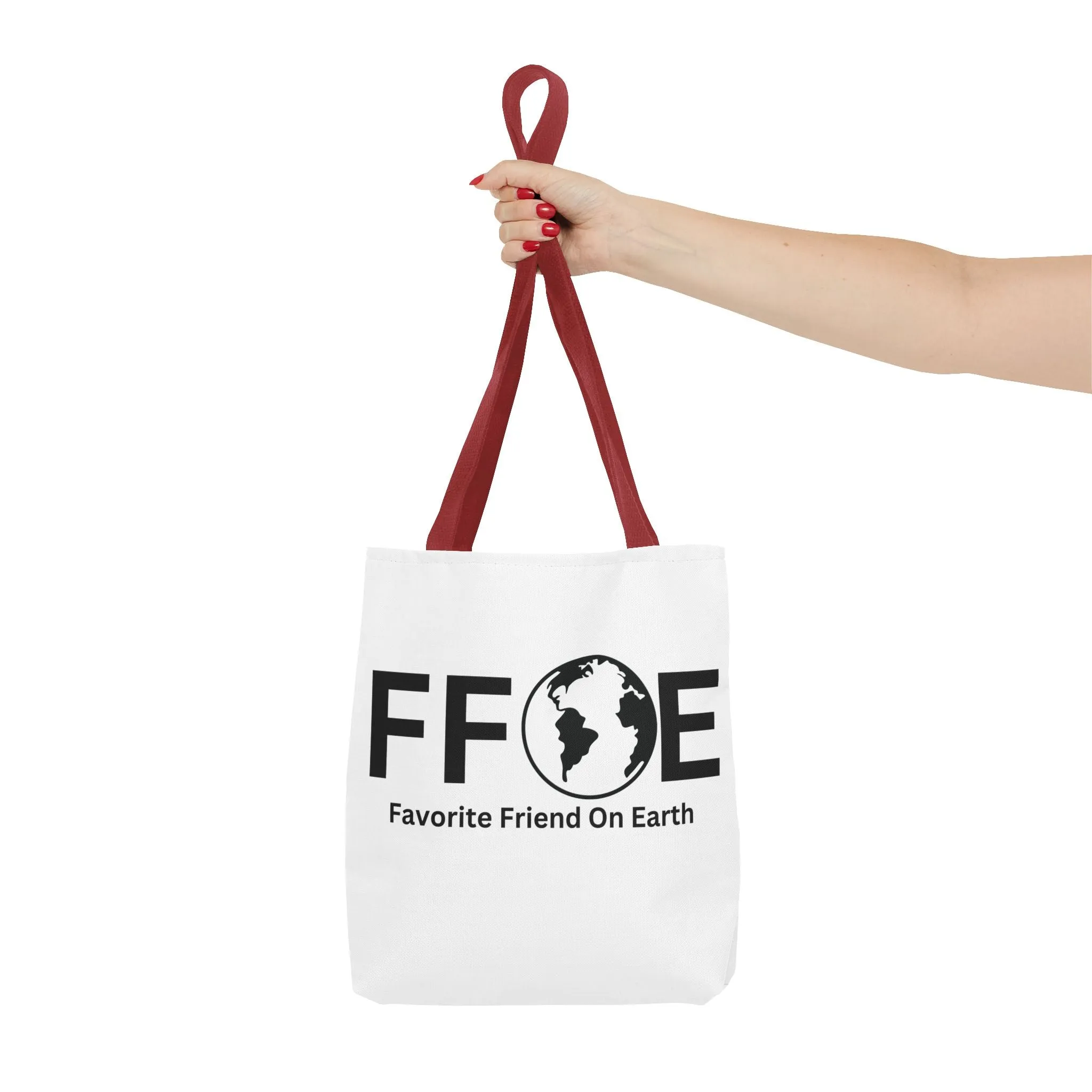 Favorite Friend On Earth (FFOE) Tote Bag - Custom Printed Stylish and Functional Tote