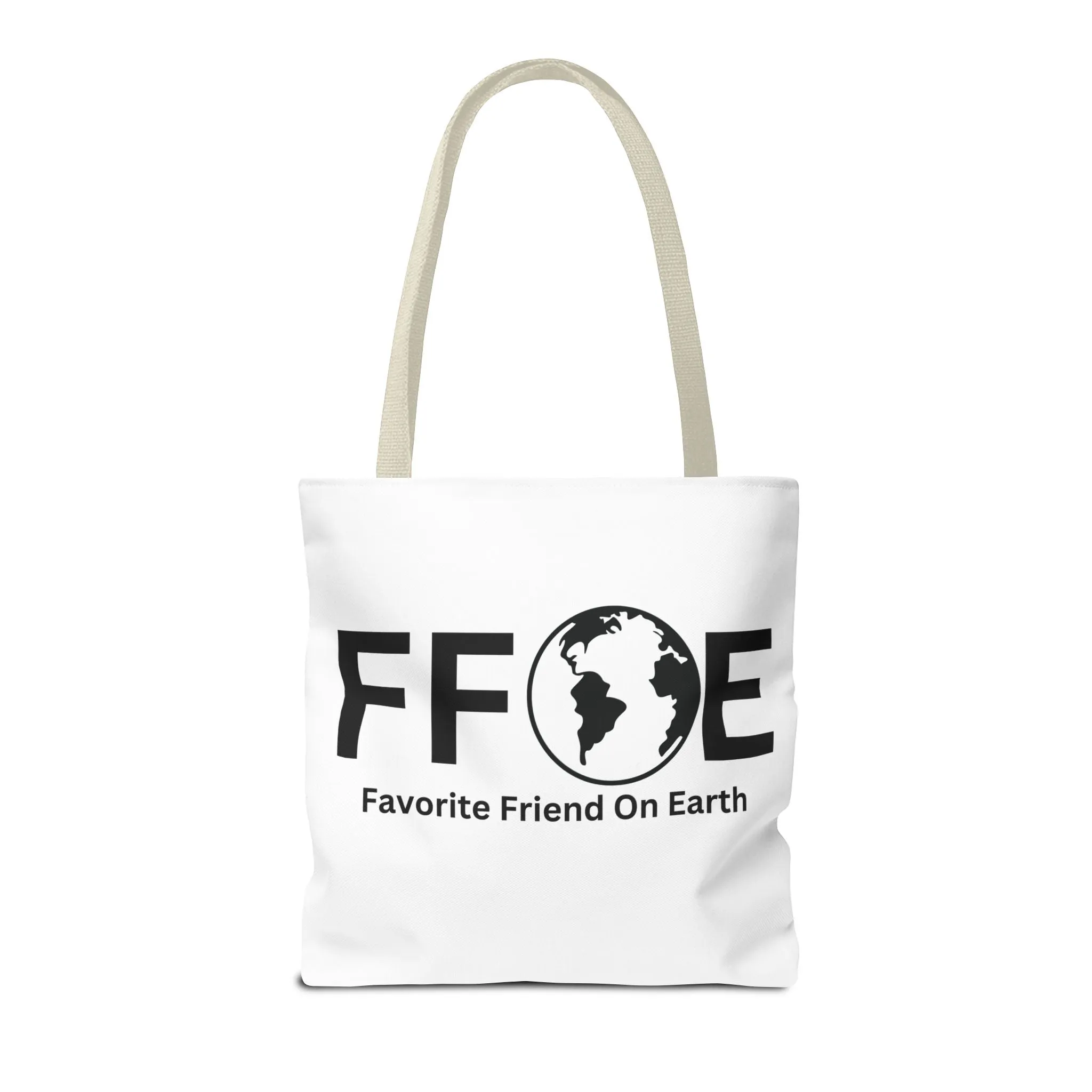 Favorite Friend On Earth (FFOE) Tote Bag - Custom Printed Stylish and Functional Tote