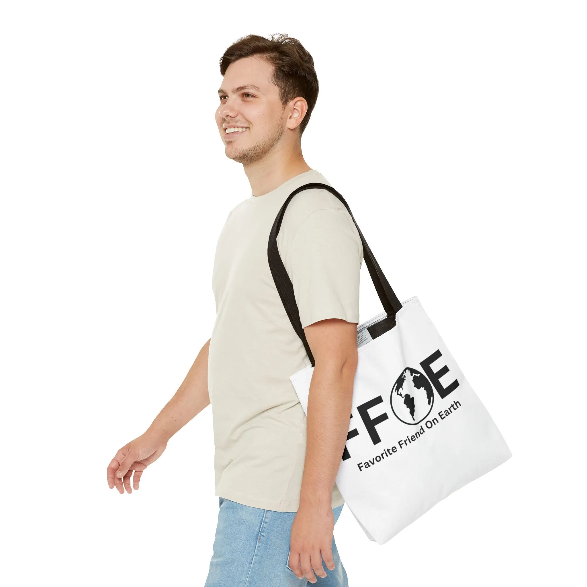 Favorite Friend On Earth (FFOE) Tote Bag - Custom Printed Stylish and Functional Tote