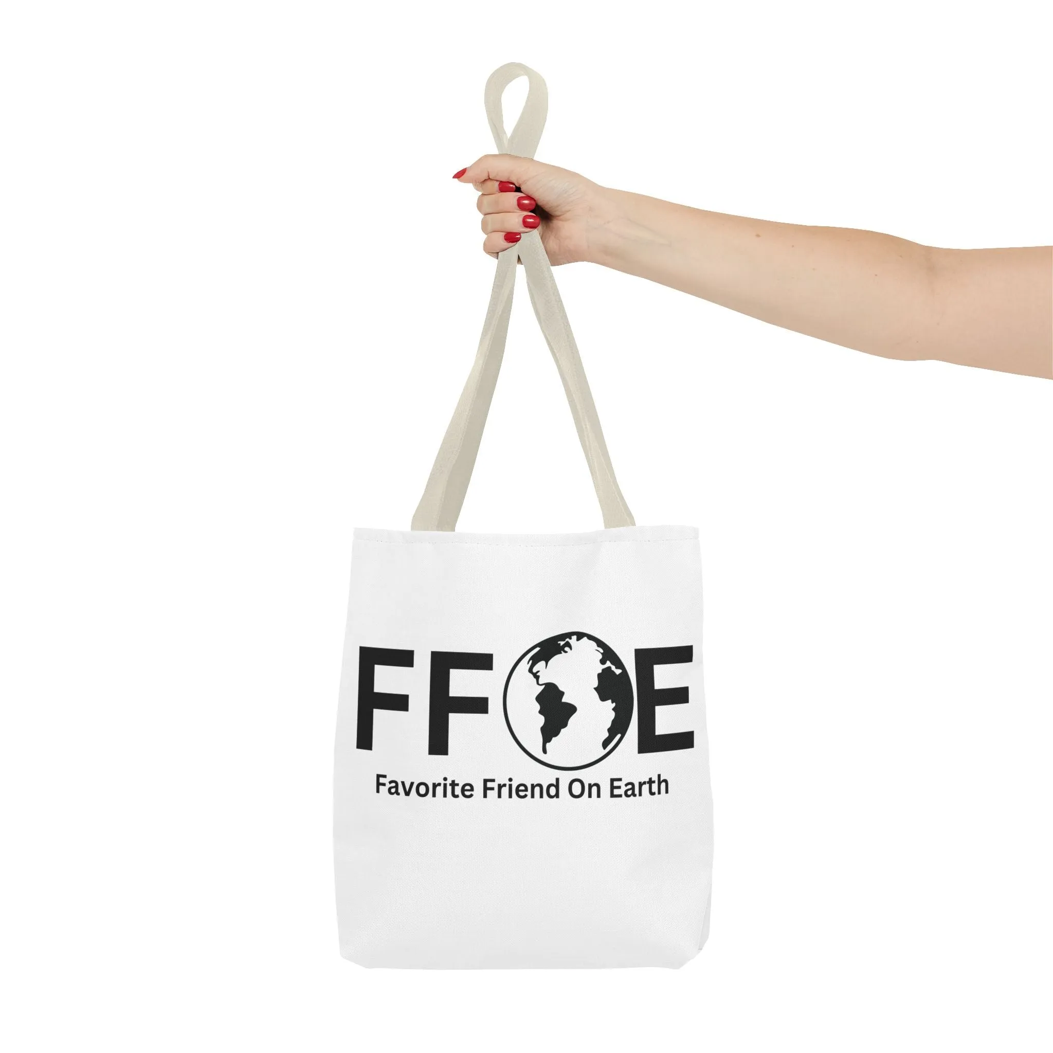 Favorite Friend On Earth (FFOE) Tote Bag - Custom Printed Stylish and Functional Tote