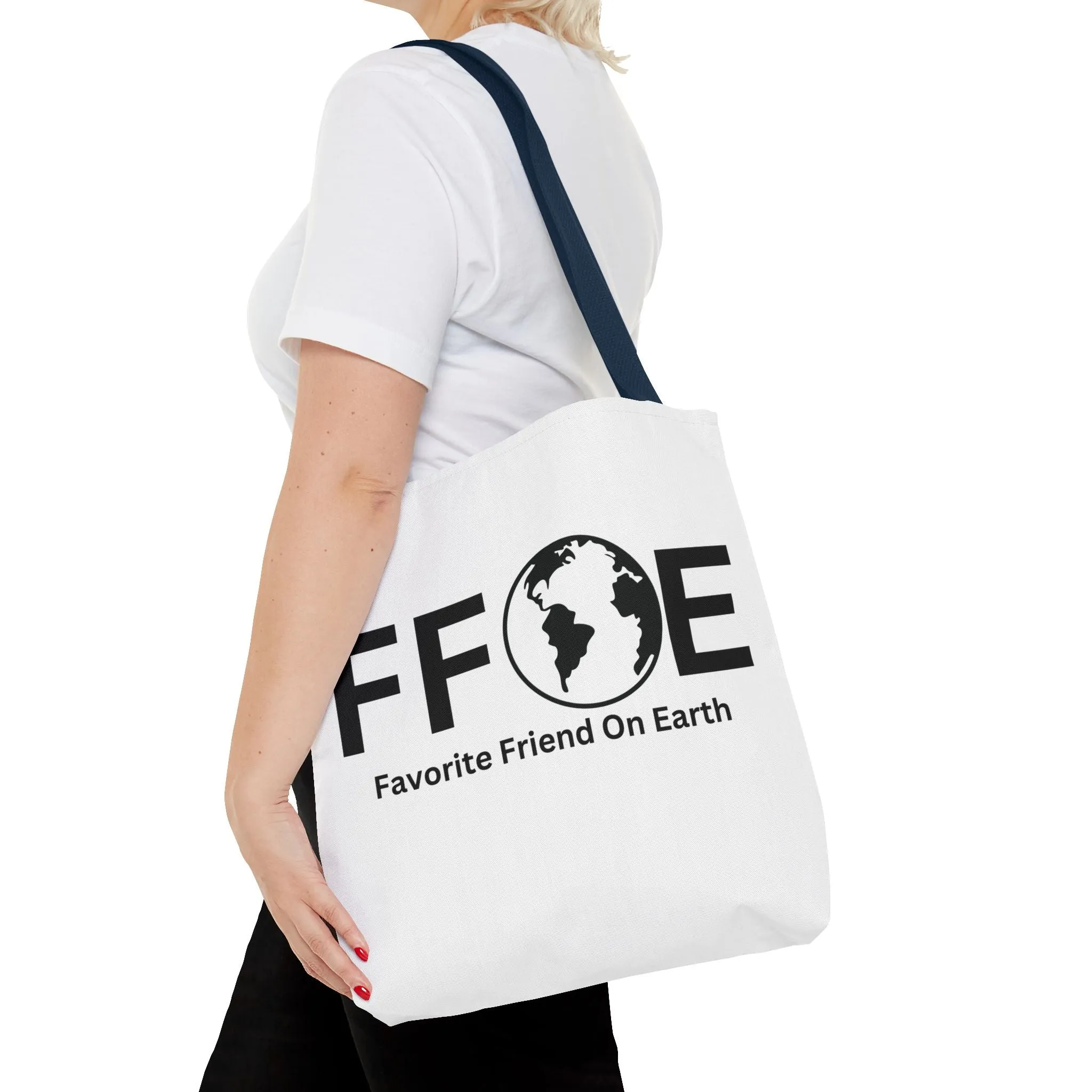 Favorite Friend On Earth (FFOE) Tote Bag - Custom Printed Stylish and Functional Tote