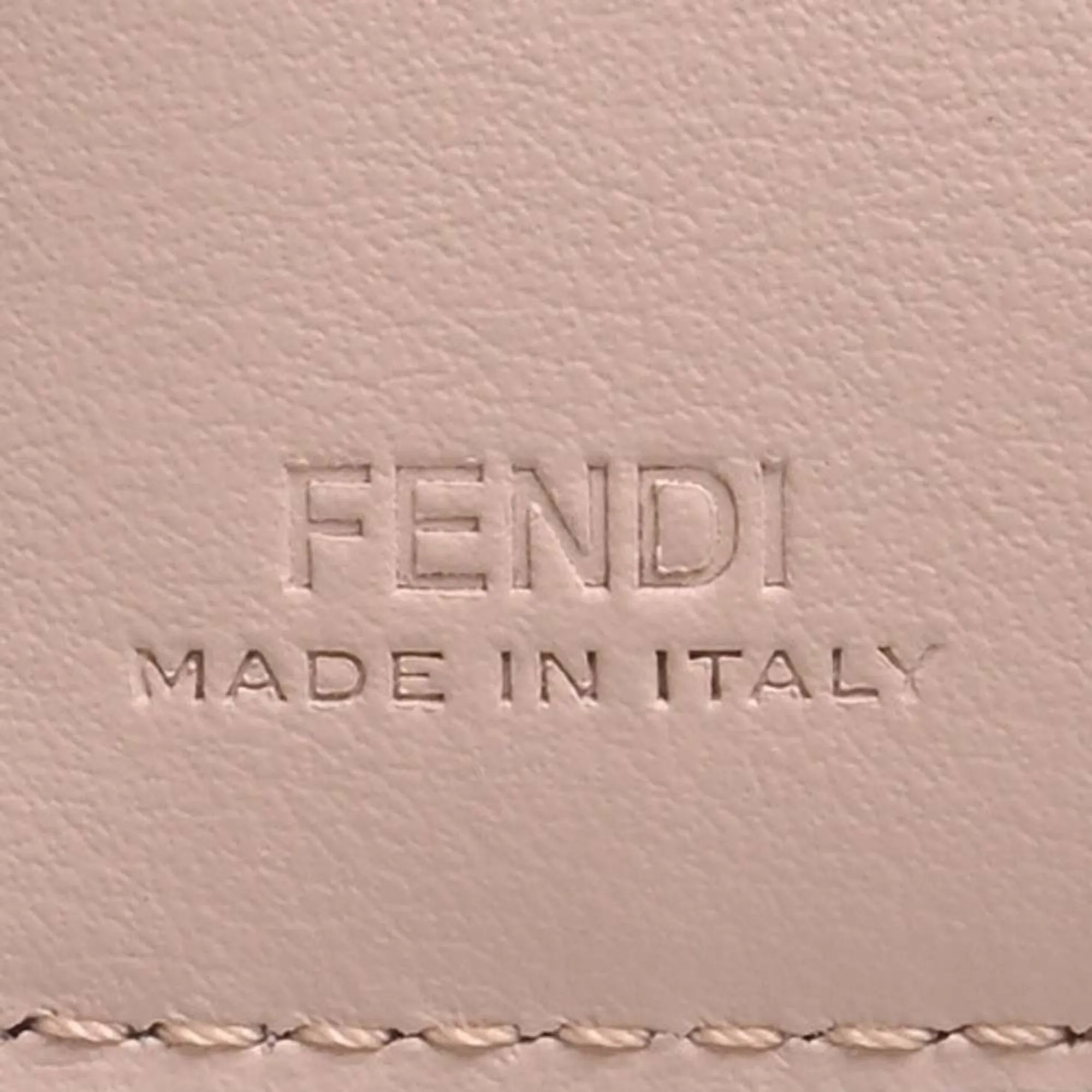 FENDI leather bifold wallet 8M0420 pink ladies