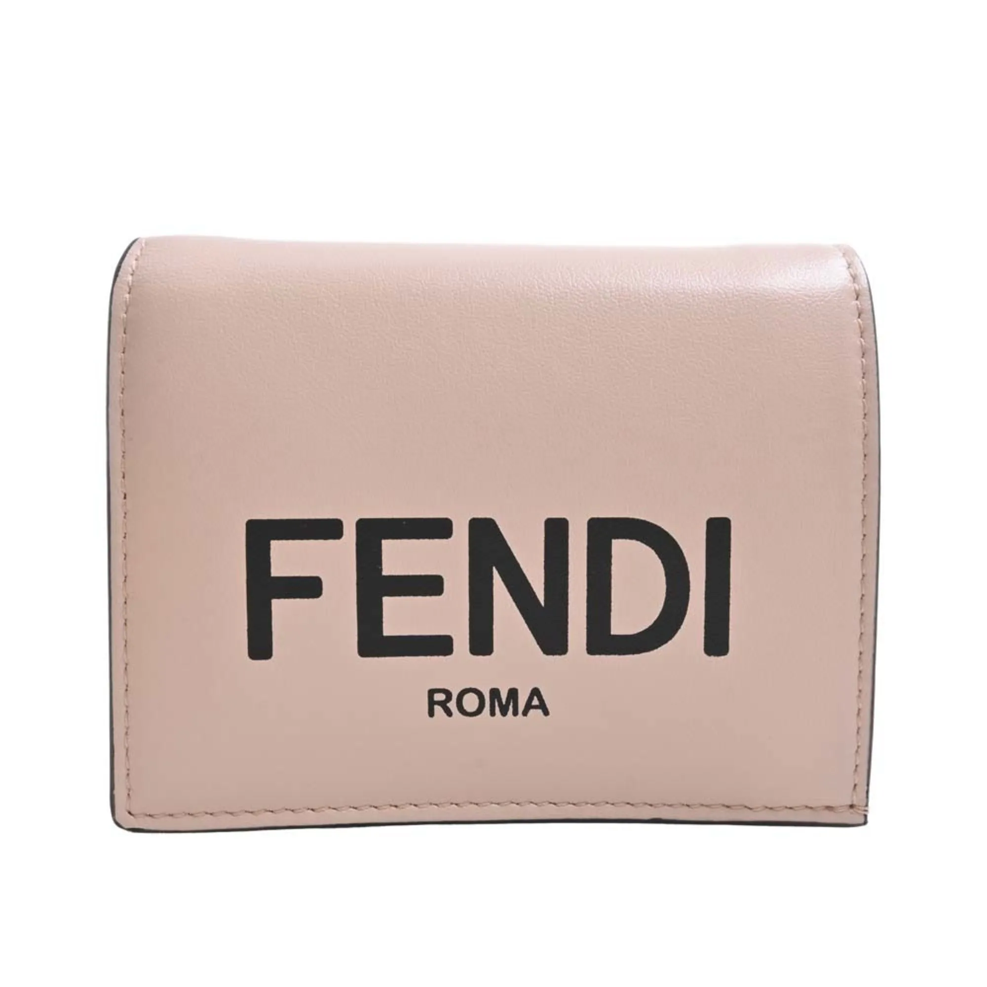 FENDI leather bifold wallet 8M0420 pink ladies