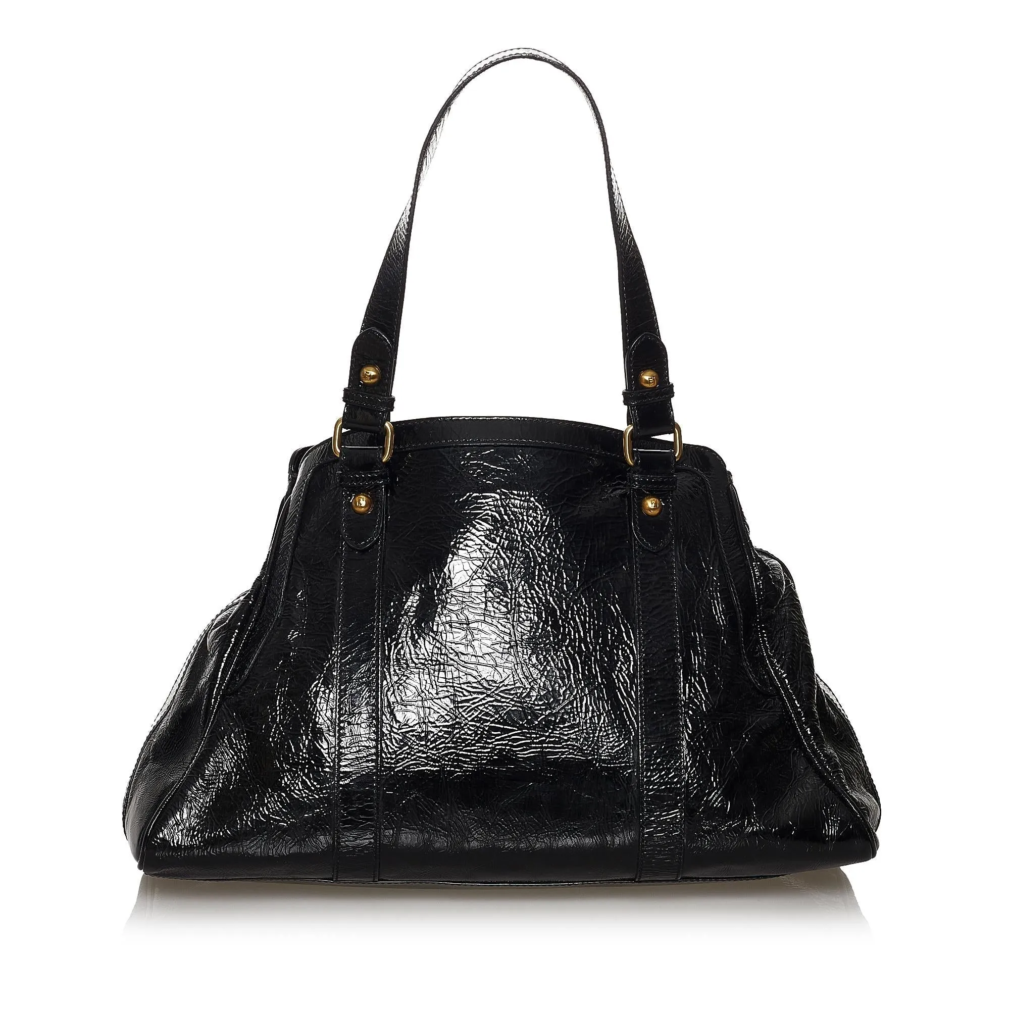 Fendi Patent Leather de Jour Tote Bag (SHG-30027)