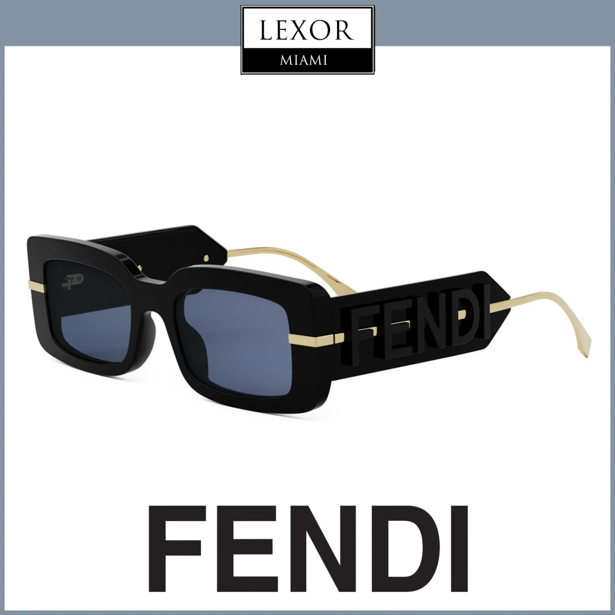 Fendi Sunglasses FE40133I 5101V Woman UPC: 192337170287