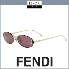 Fendi Sunglasses FE4075US 5430Y Woman Metal upc 192337193309