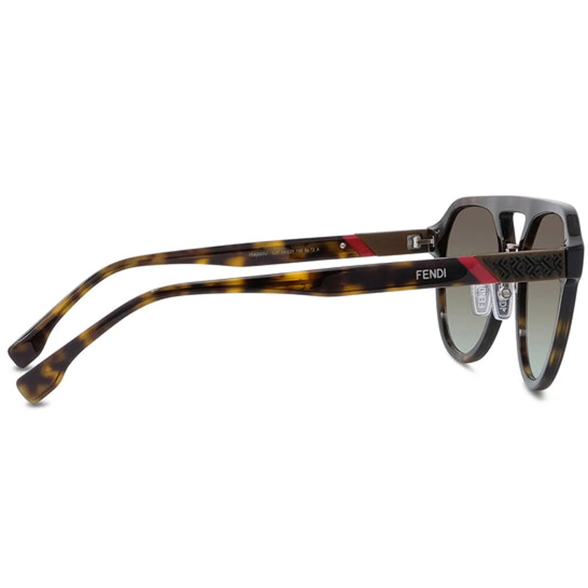 Fendi Women's Sunglasses - Gradient Lens Dark Tortoise Plastic Frame | FE40003U 52F