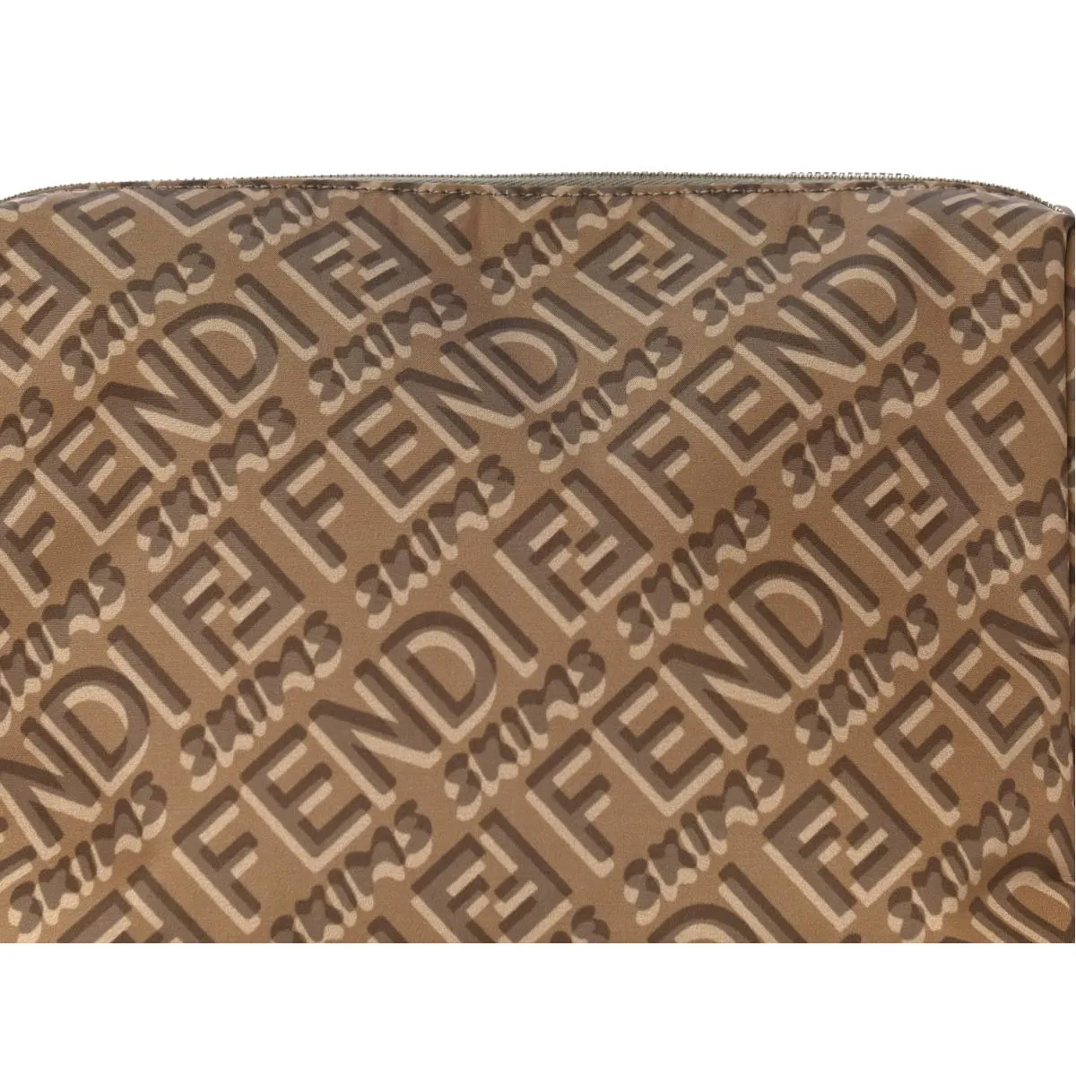 Fendi x Skims Nylon Sand Beauty Pouch 8N0171