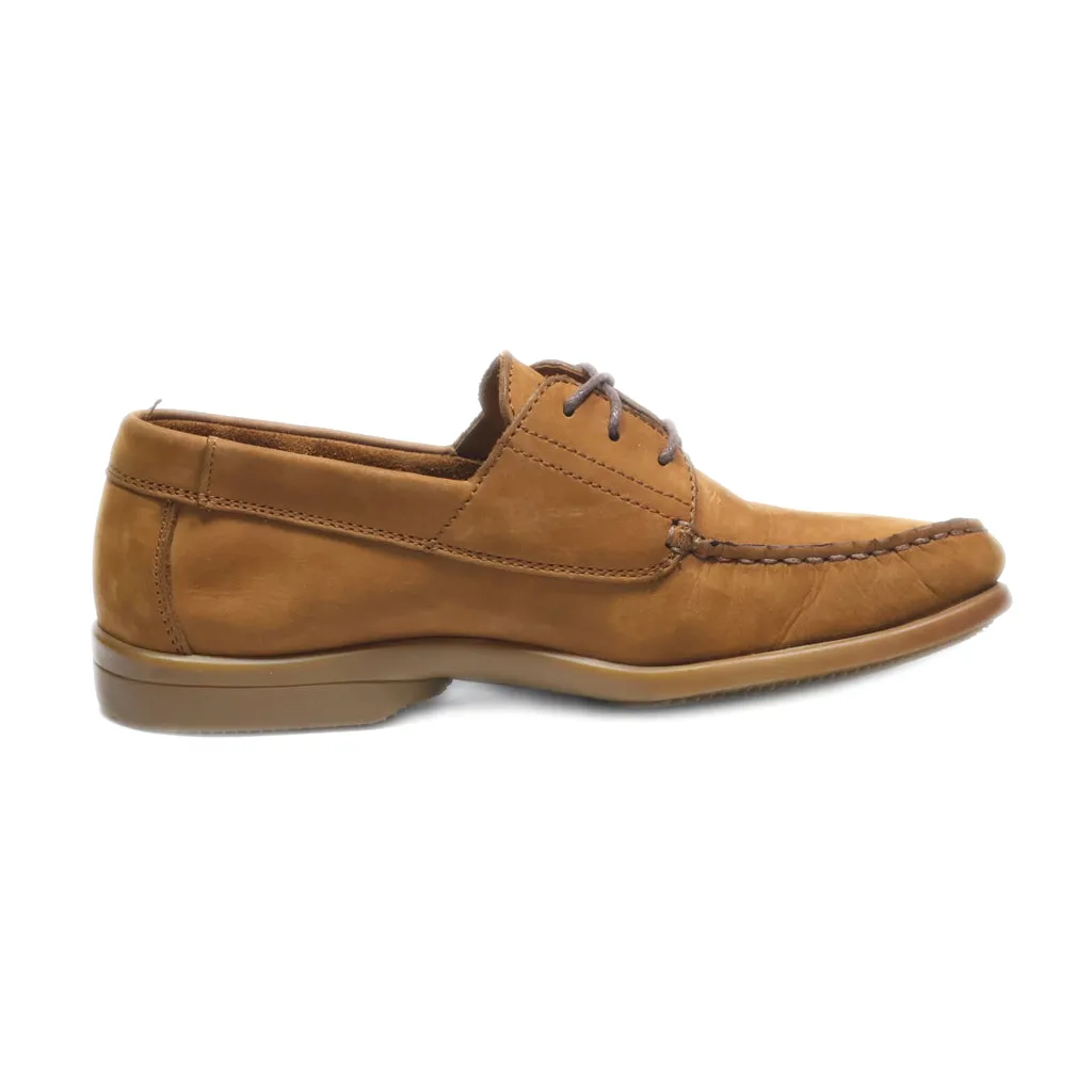 Gabor Formal Lace Ups Suede Brown Colour For Men