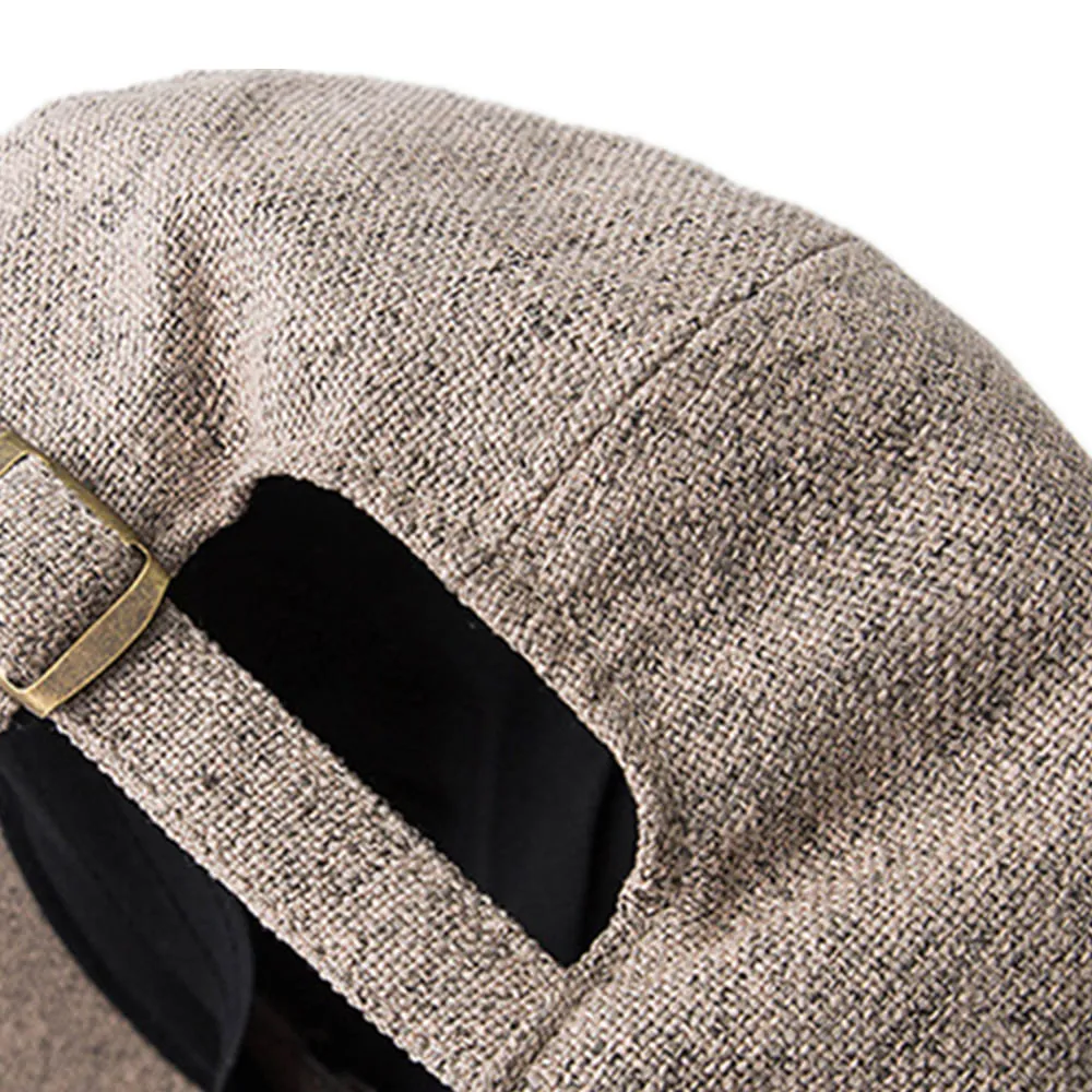 Gatsby Classic Linen Flat Cap