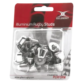 Gilbert Aluminum Replacement Rugby Studs (Blister Pack)