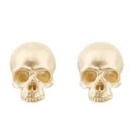 Gold Skull Studs