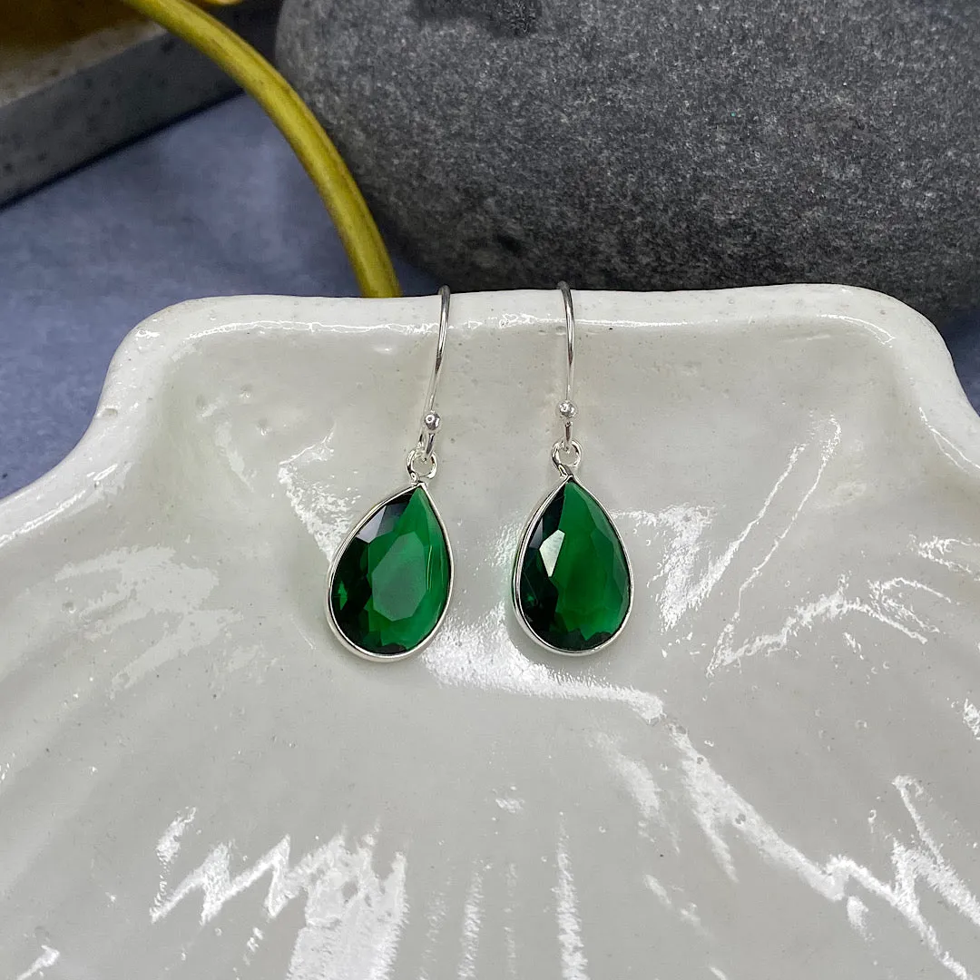 Green Earrings