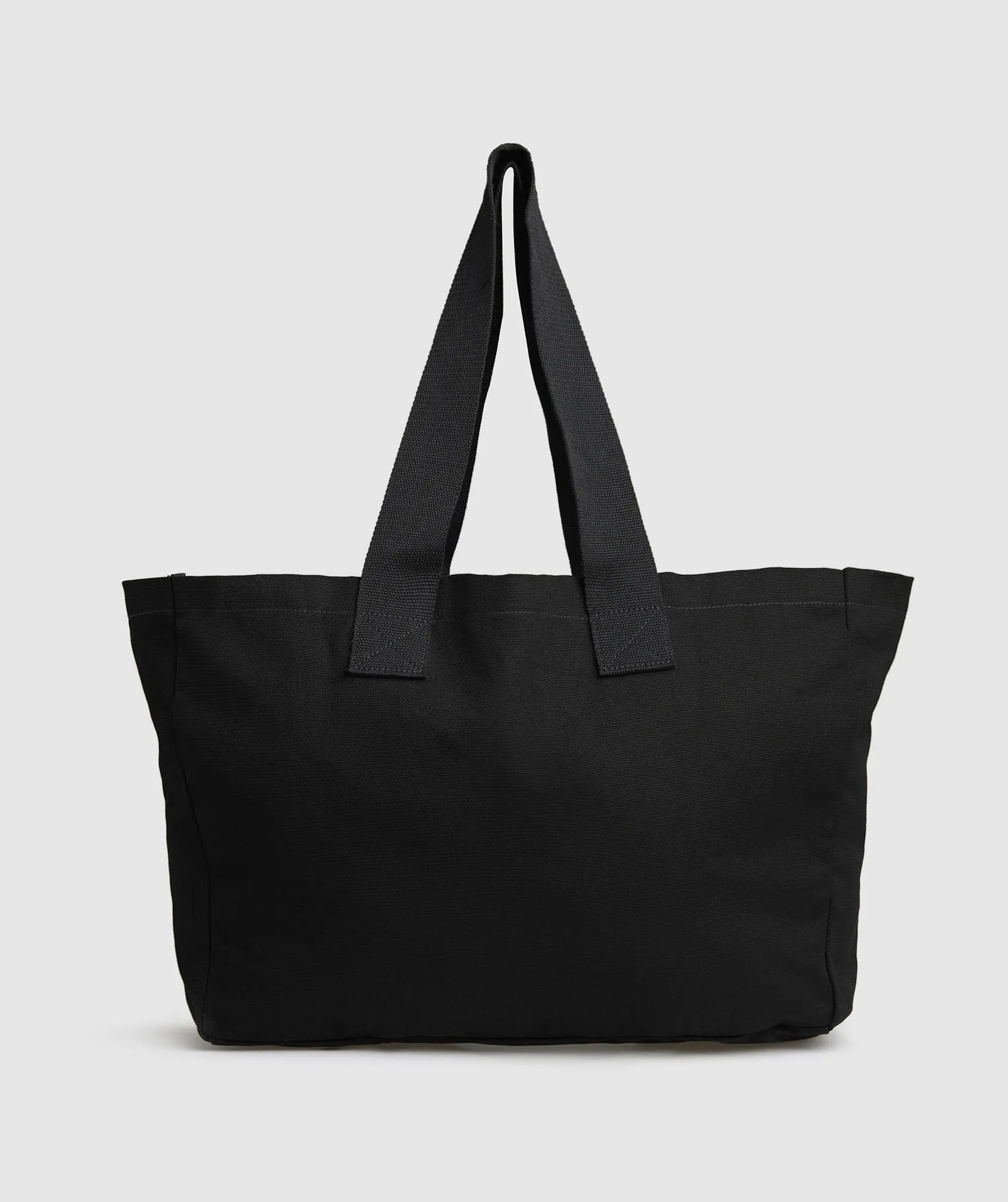 Gymshark Oversized Canvas Tote - Black