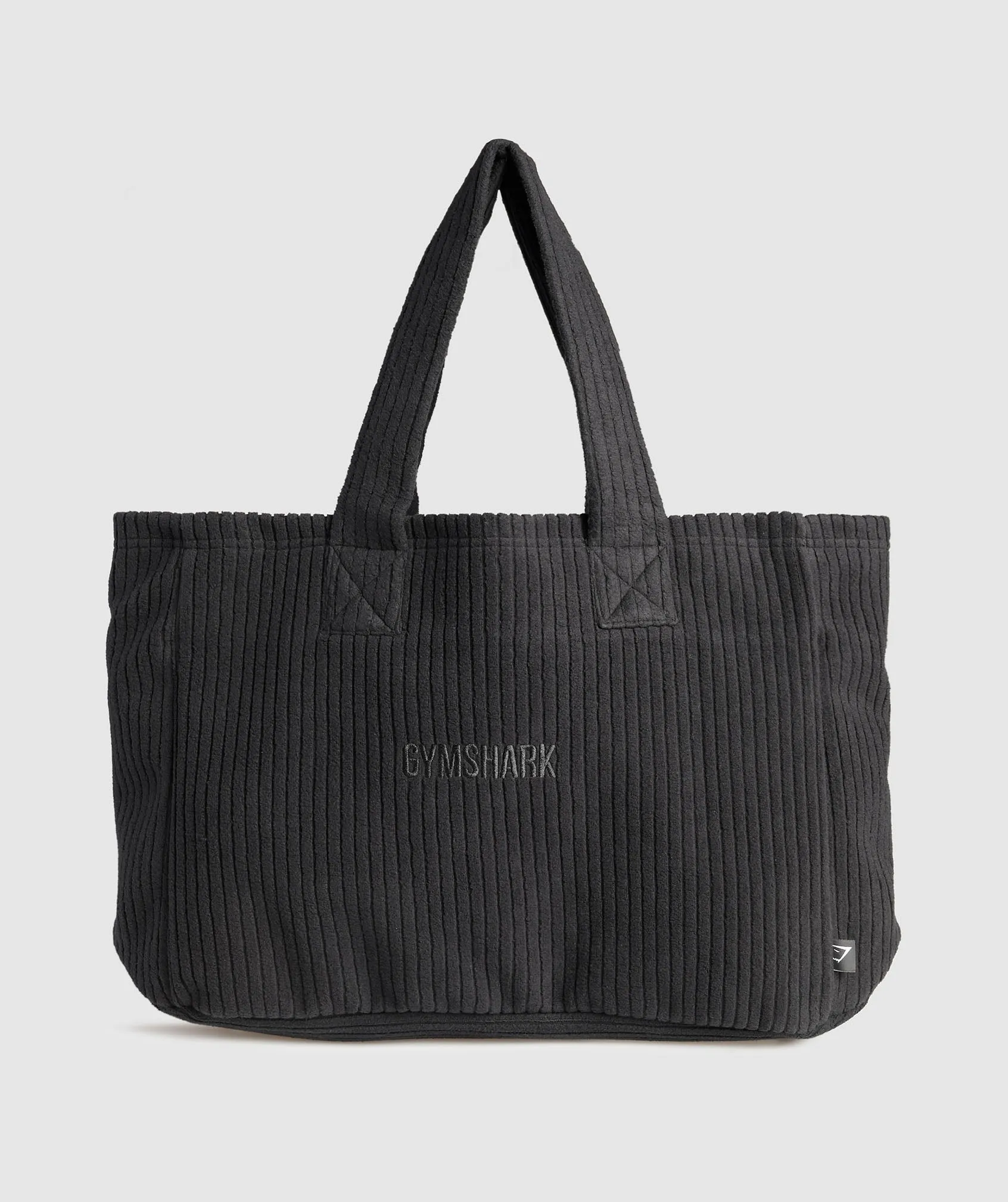 Gymshark Oversized Cord Tote Bag - Black