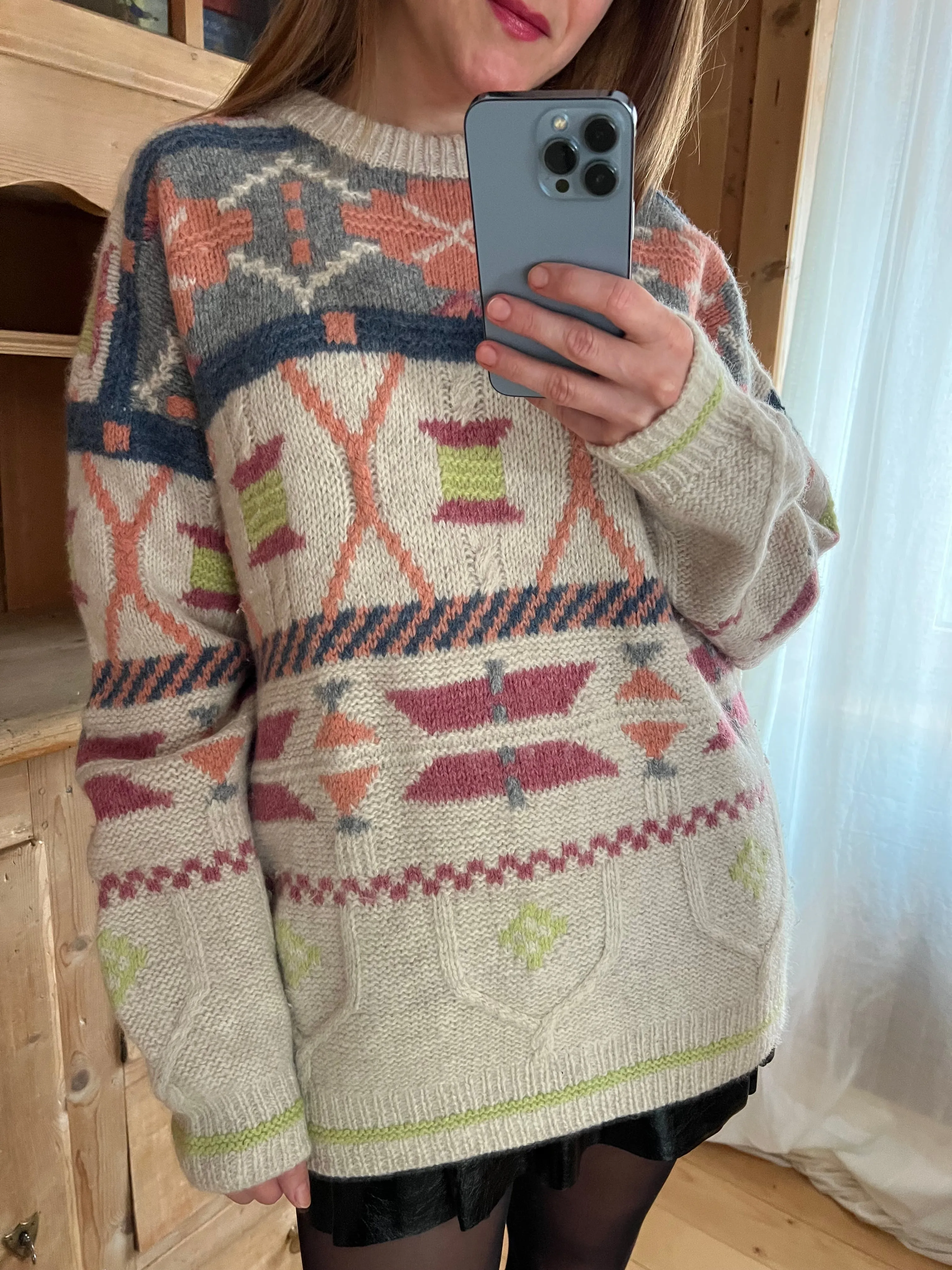 Hand Knitted Wool Jumper