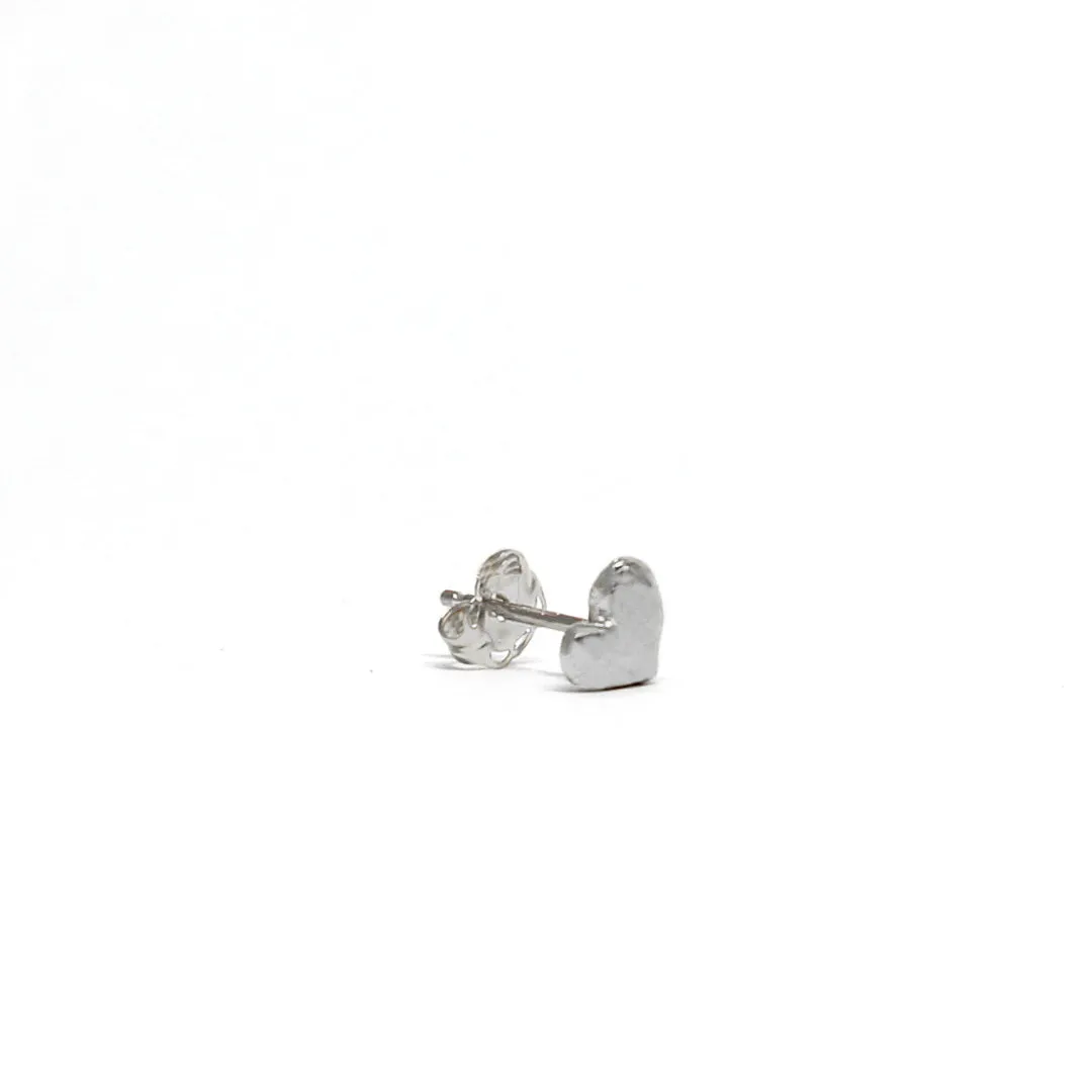 Heart Stud Earring(s) | Sterling