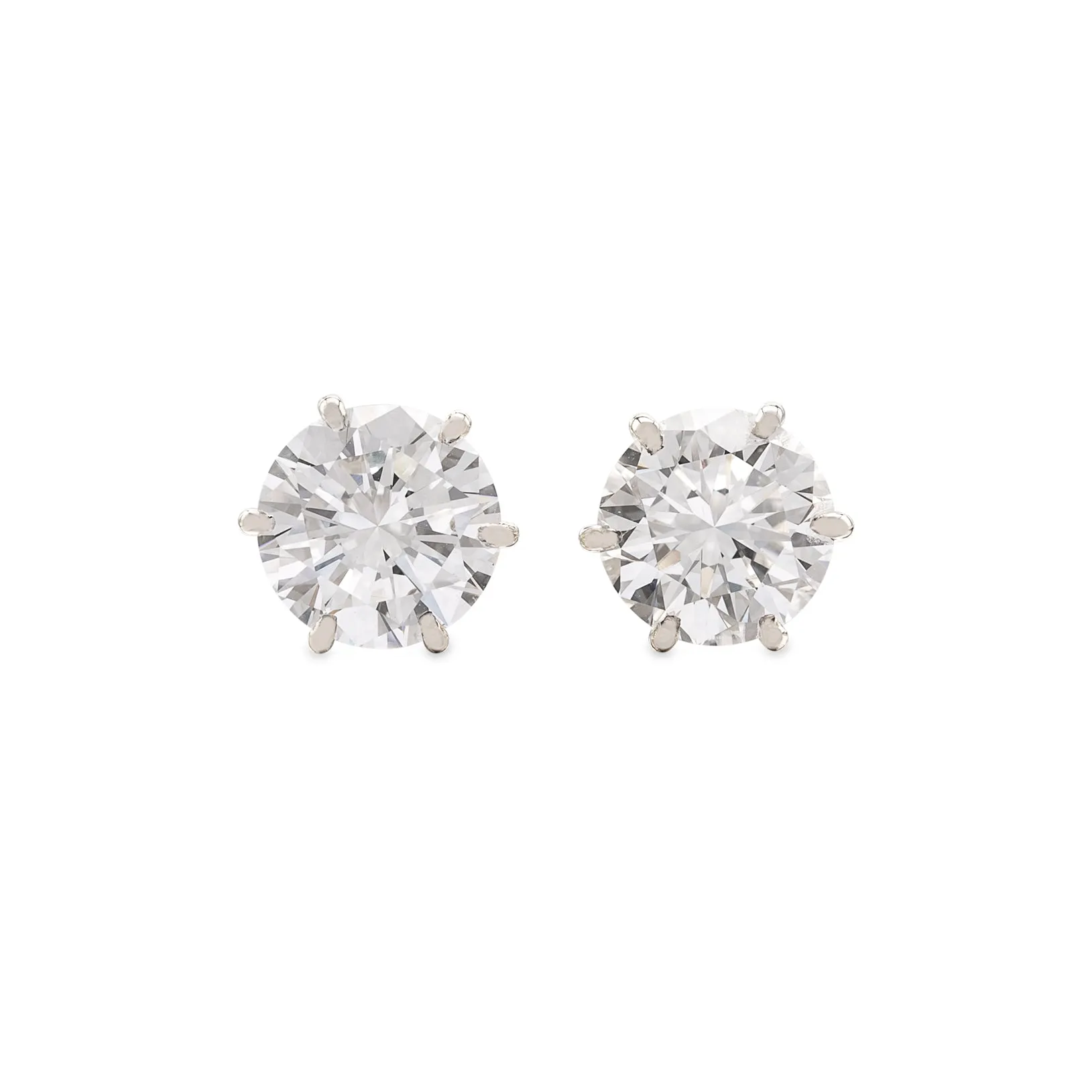 HRD 2.67-ct Diamond Solitaire Earrings