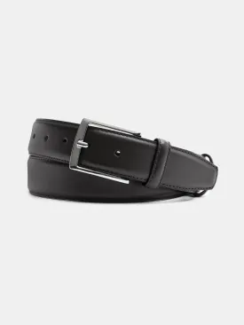 Leather Belt With Personalized Buckle