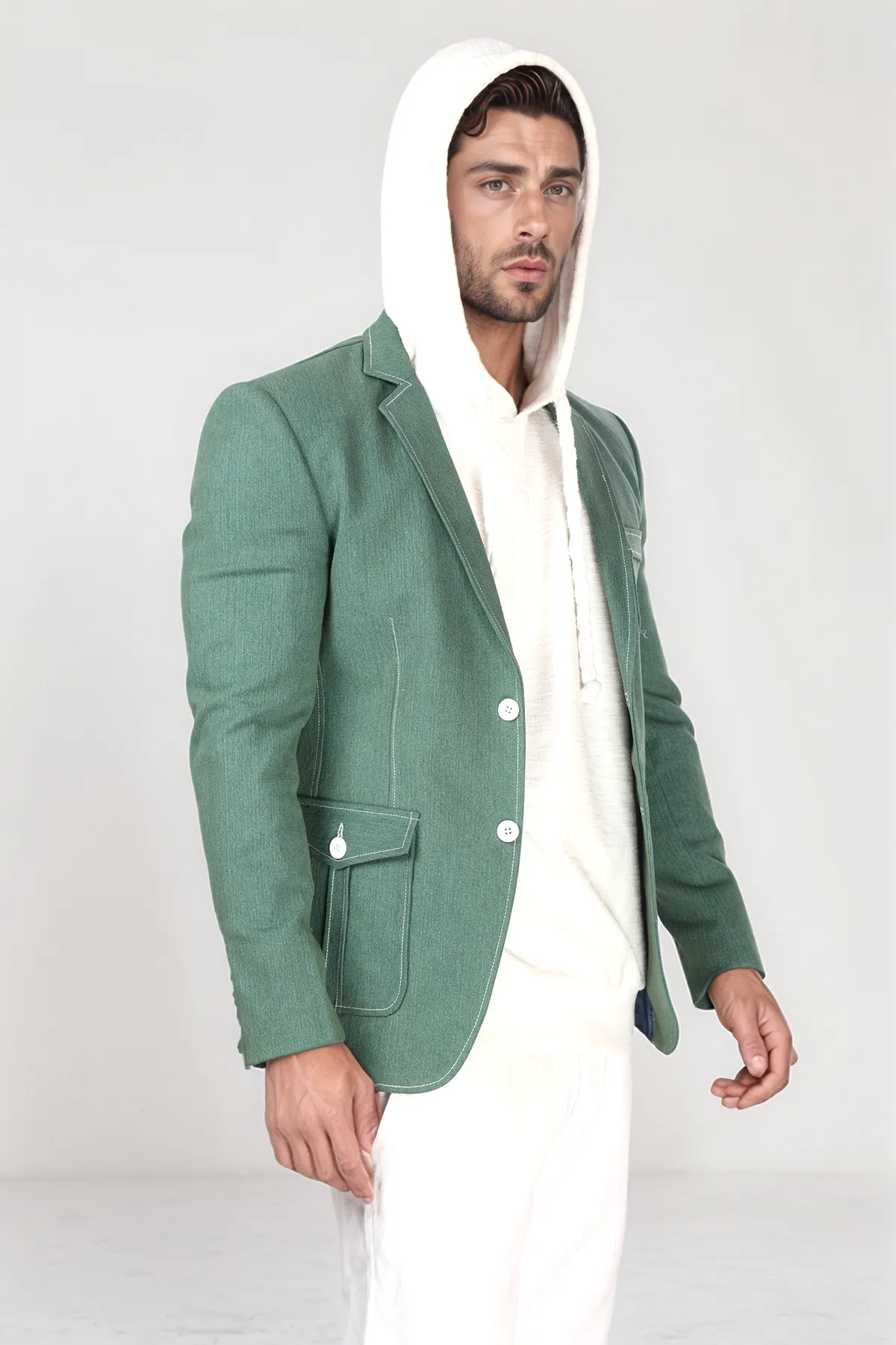 Light Green Blazer