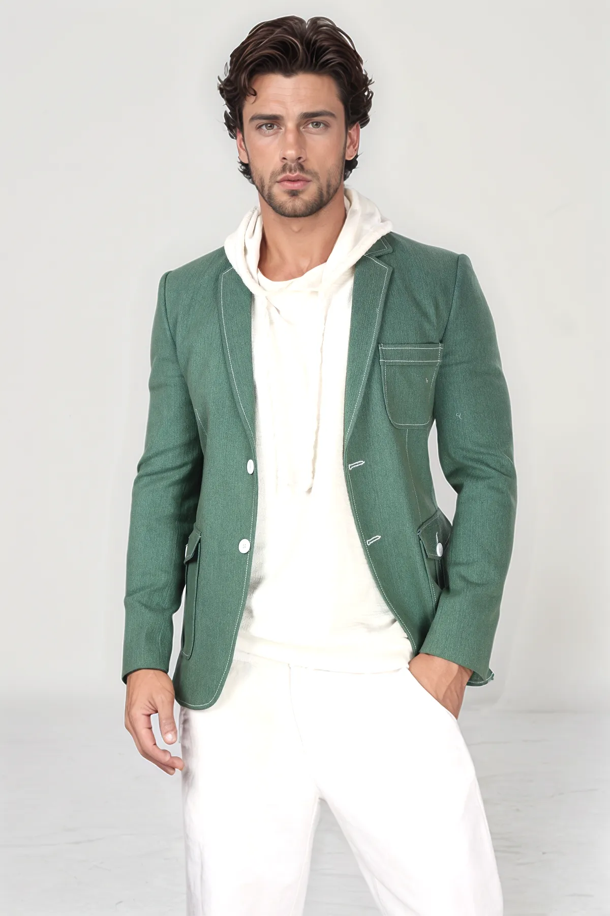 Light Green Blazer