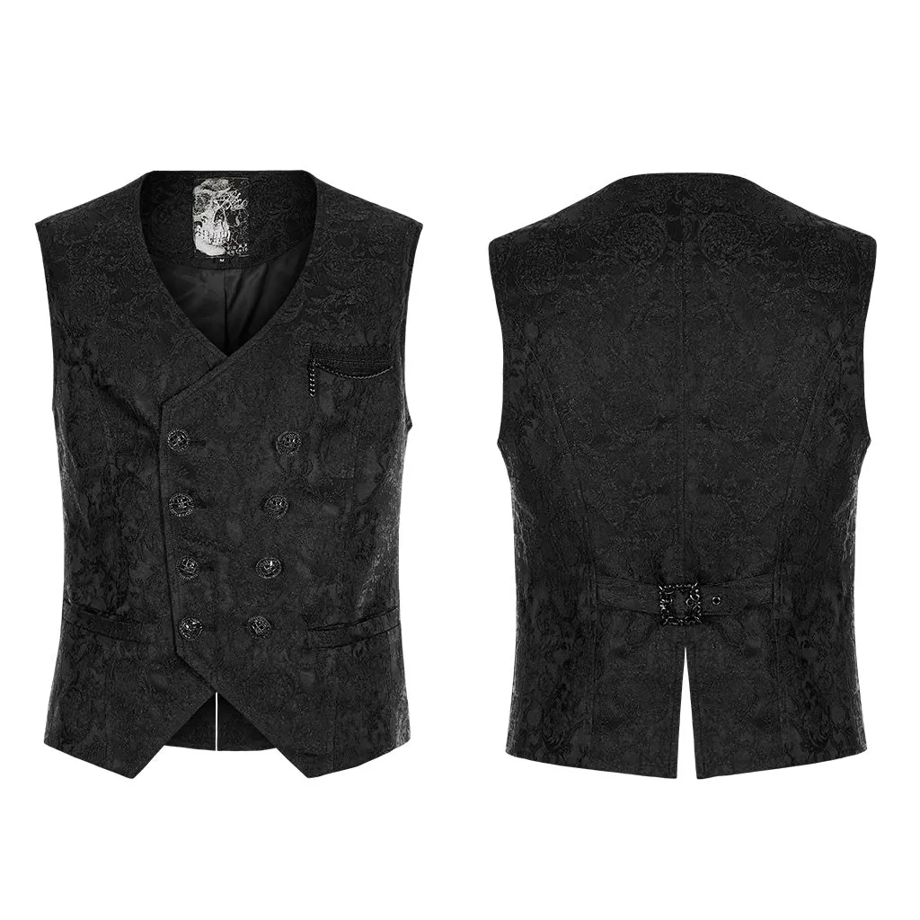 Lucifer Floral Waistcoat Vest