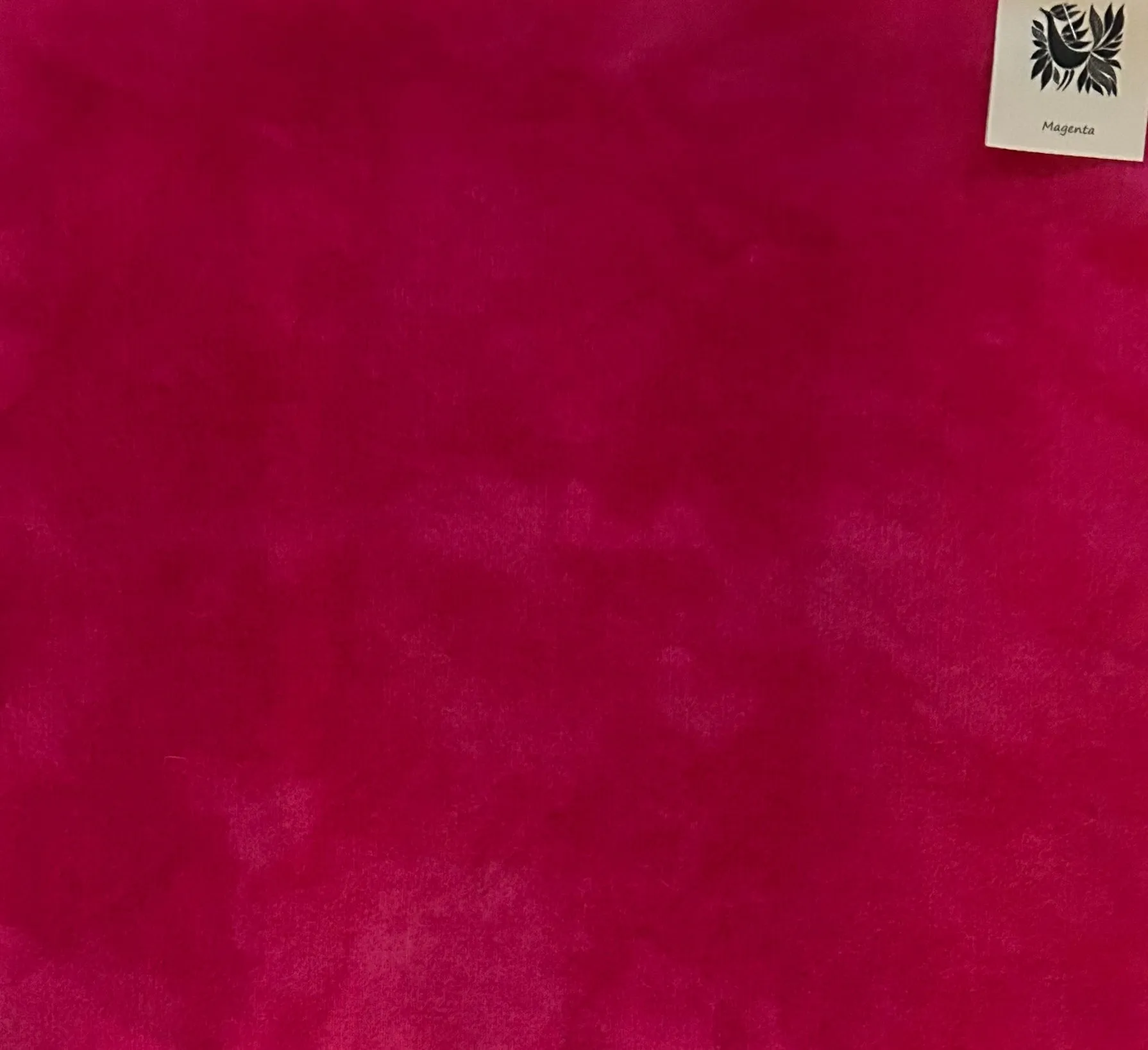 MAGENTA Hand Dyed Fat QUARTER Wool Fabric for Wool Applique and Rug Hooking