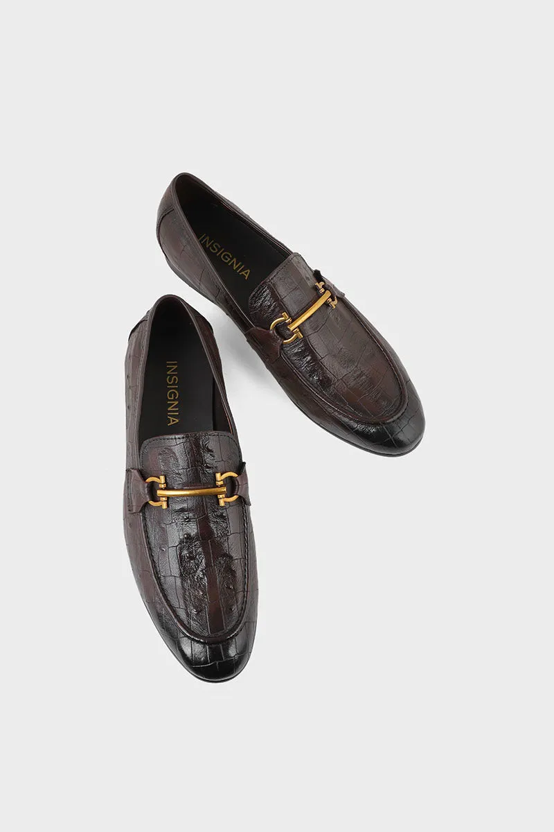 Men Formal Loafers M38102-Coffee