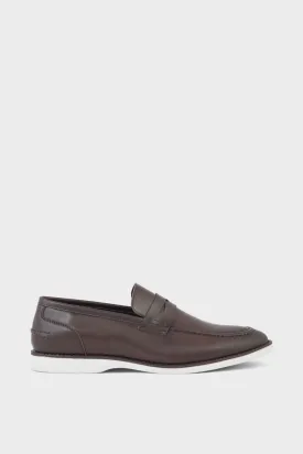 Men Formal Loafers MF7009-Brown